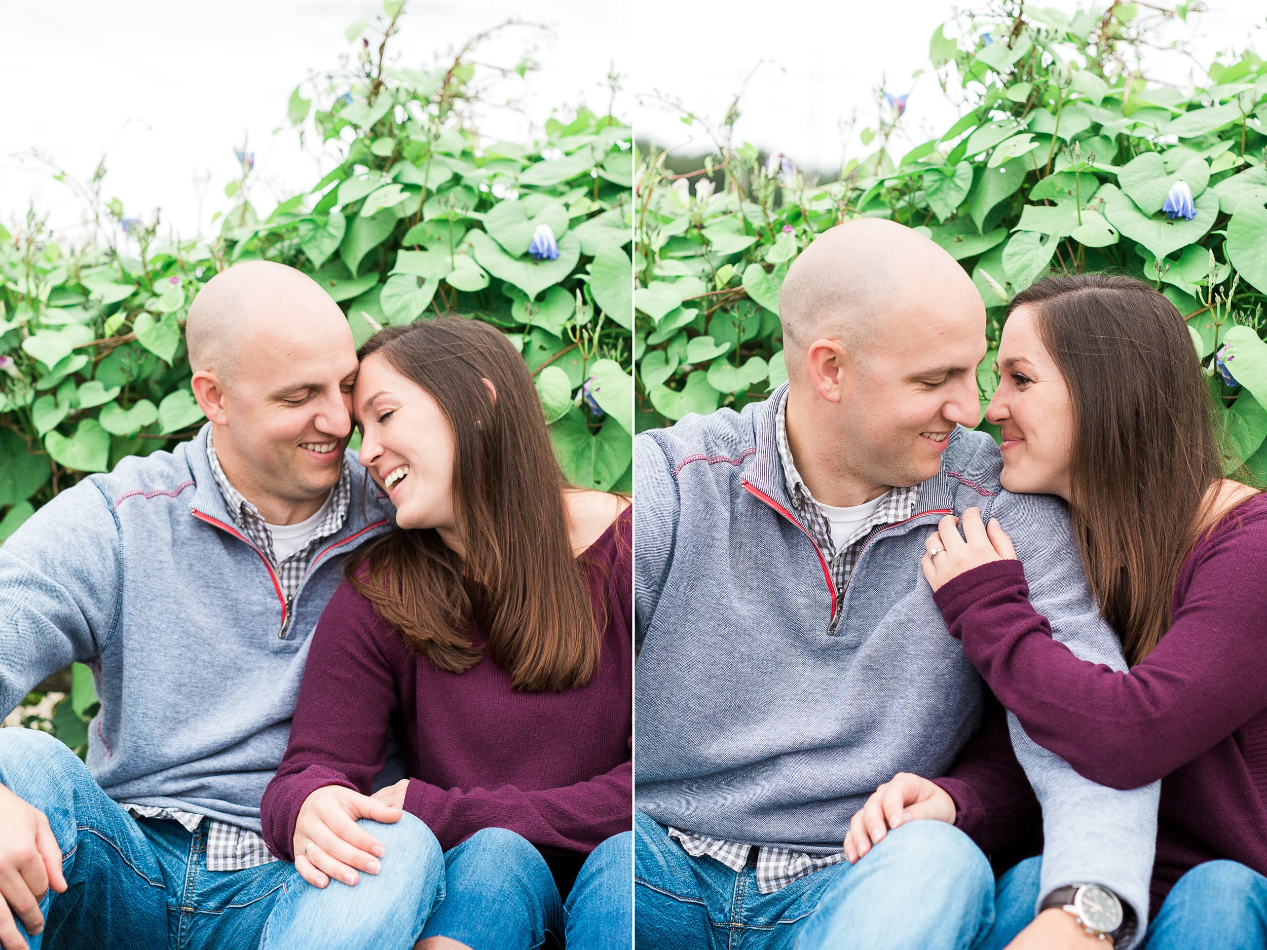 Ward's Berry Farm Fall Engagement Session | Boston Engagement Photographer