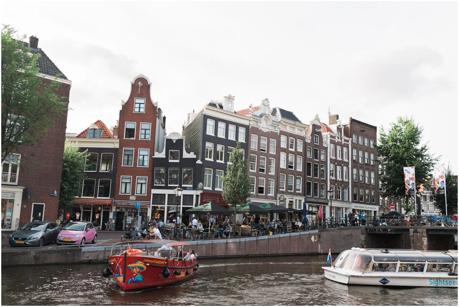 Downtown Scenic Amsterdam Canals