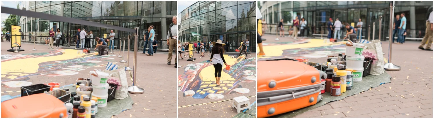 Downtown Amsterdam Van Gough Museum