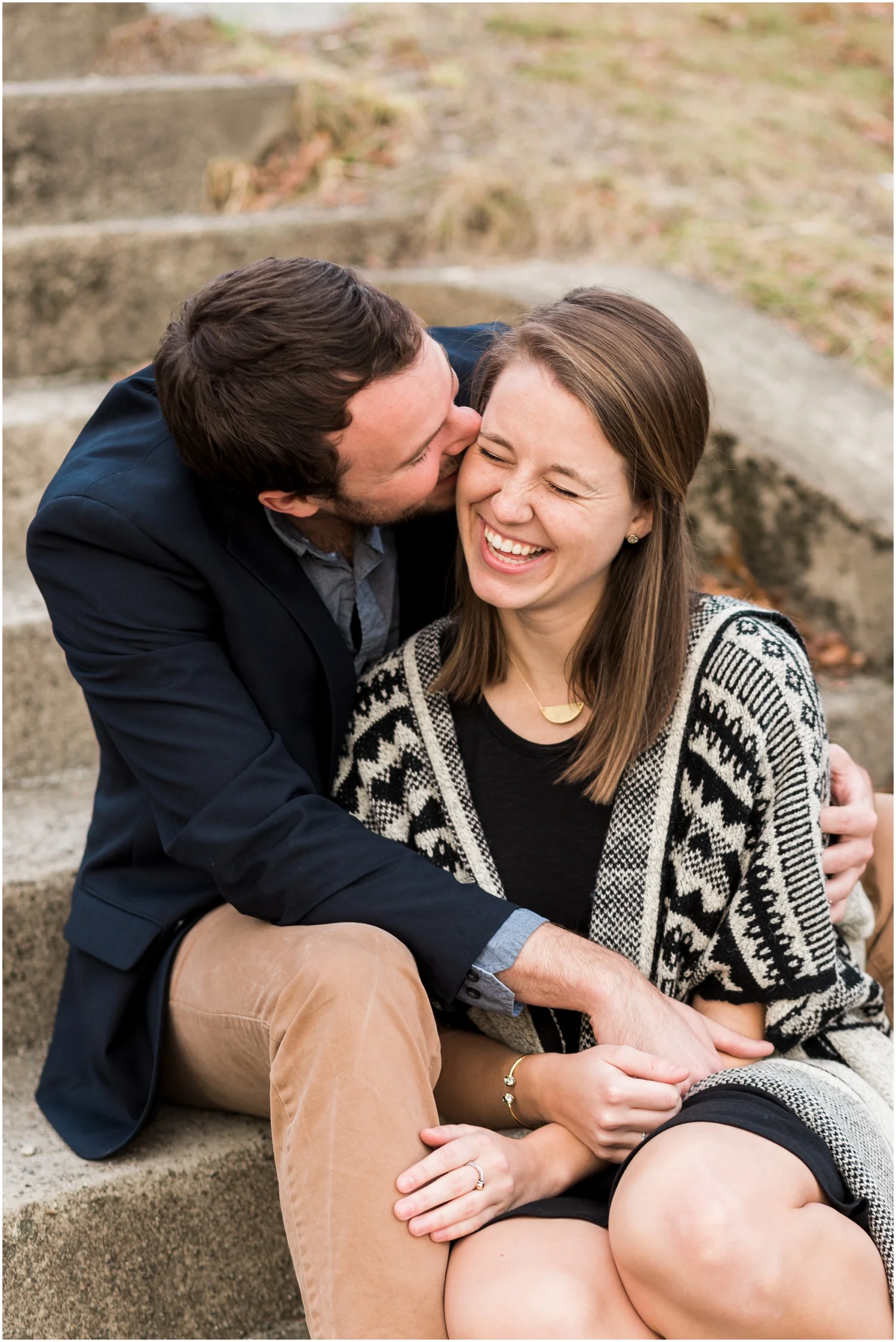 Spring Lakeside Couples Session