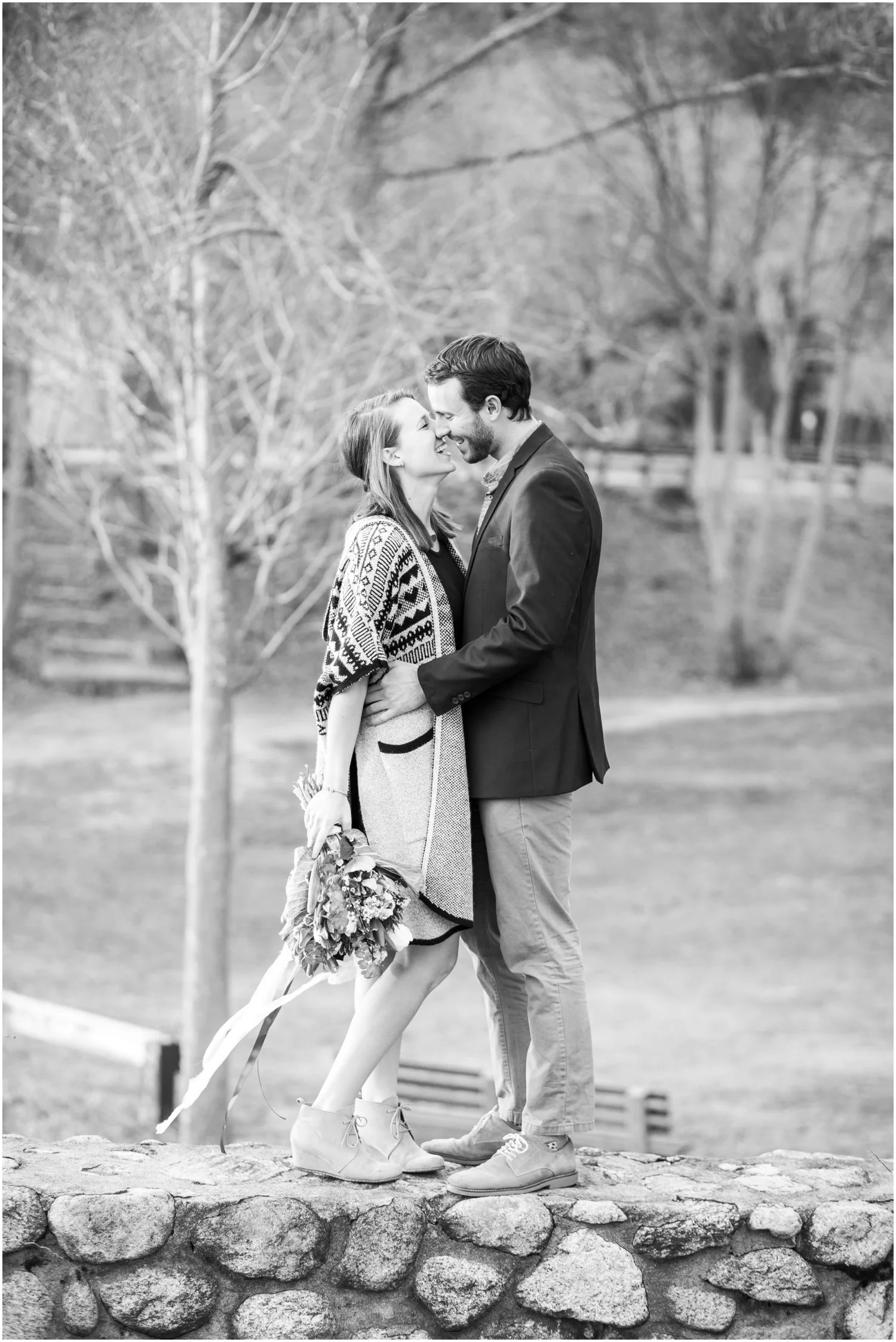 Spring Lakeside Couples Session