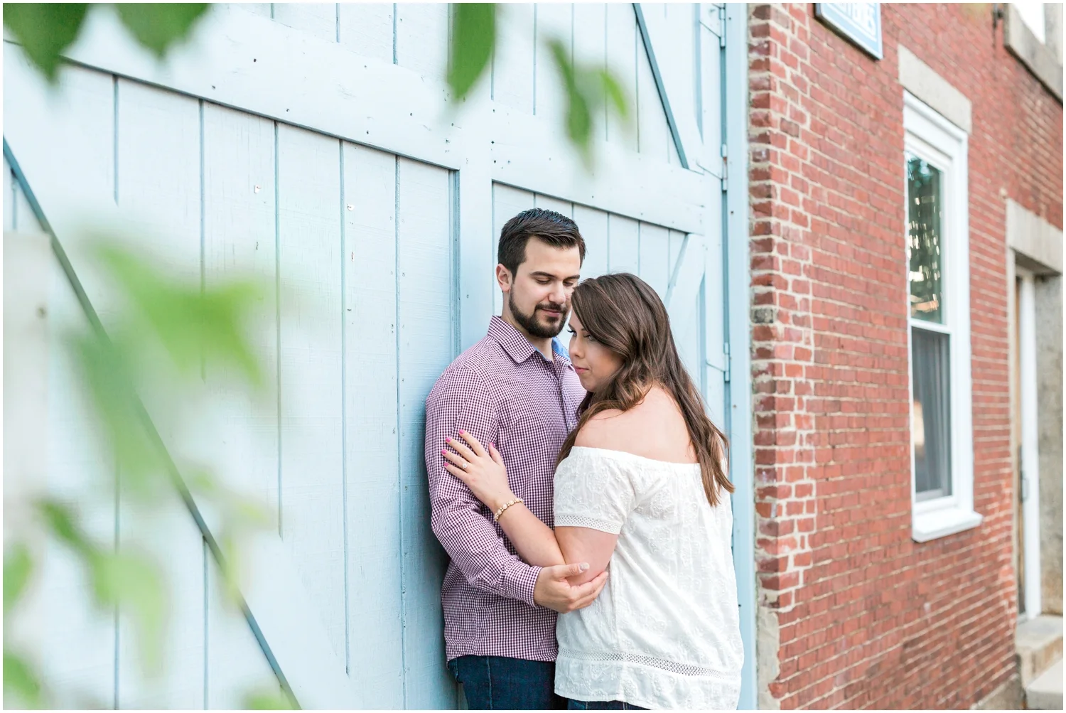 Downtown Newmarket Mills Engagement Session + Boston Engagement Photographer