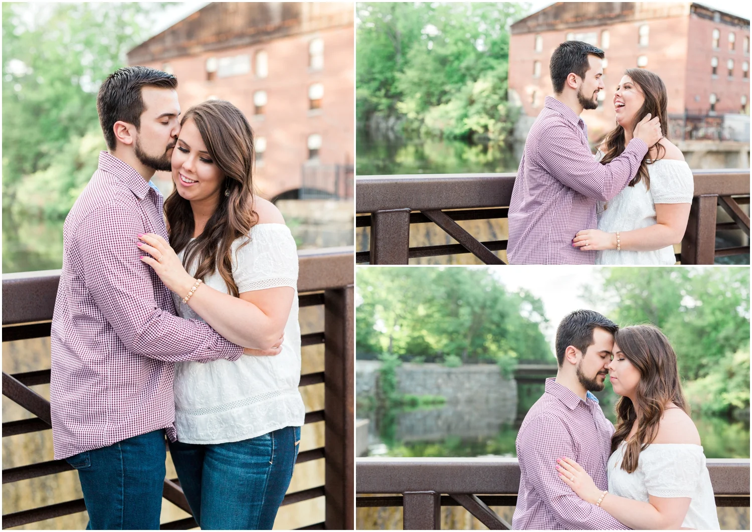 Downtown Newmarket Mills Engagement Session + Boston Engagement Photographer