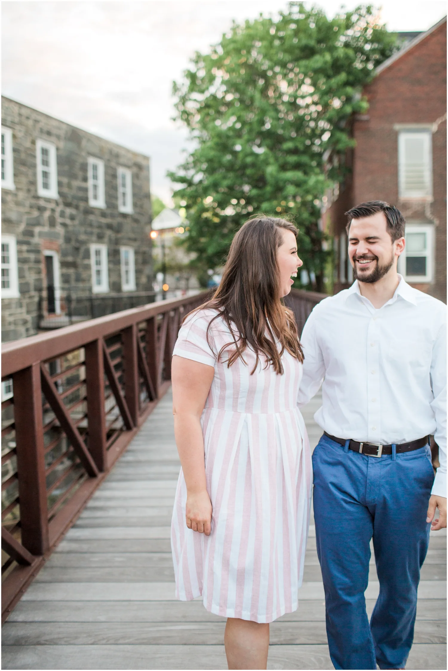 Downtown Newmarket Mills Engagement Session + Boston Engagement Photographer