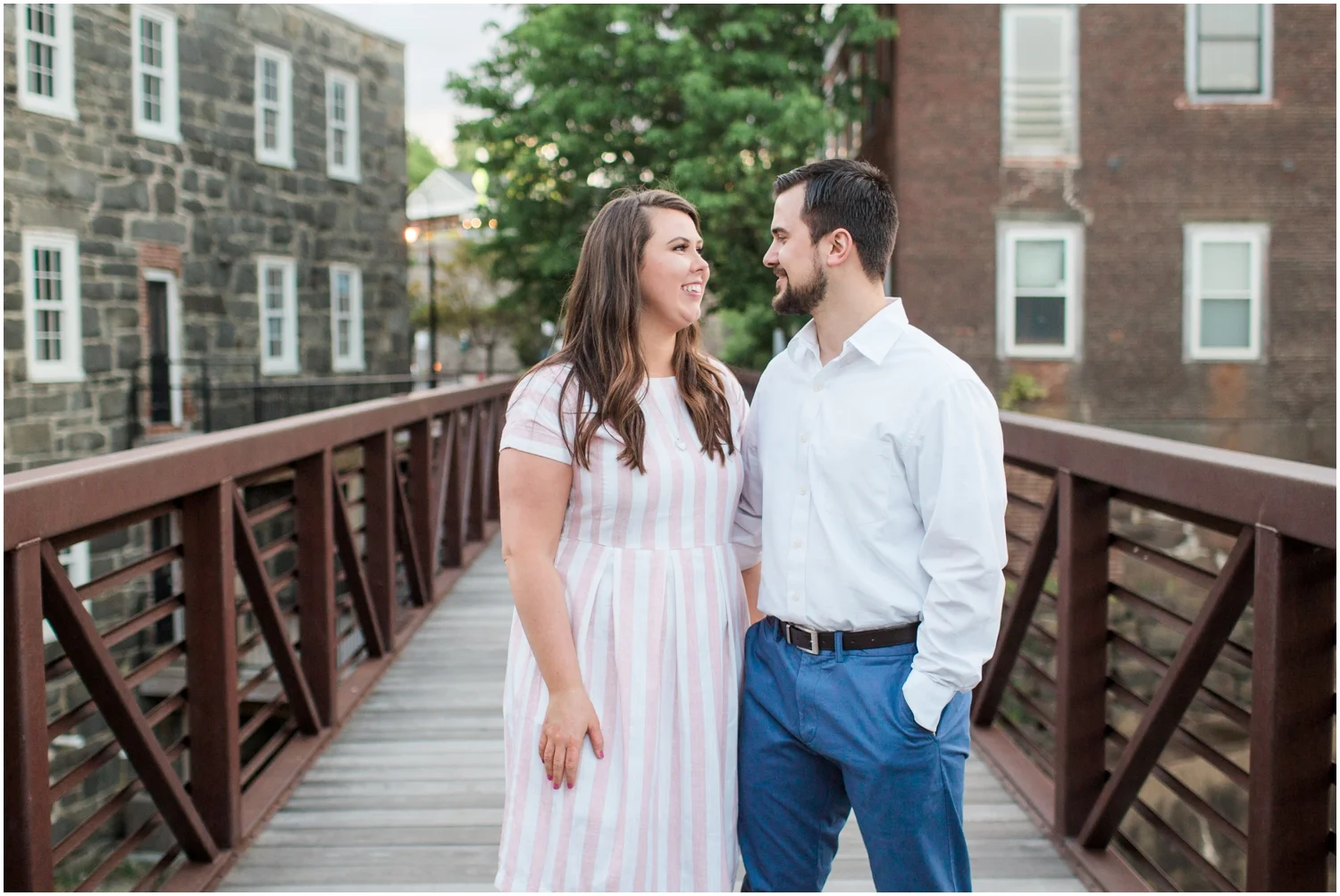 Downtown Newmarket Mills Engagement Session