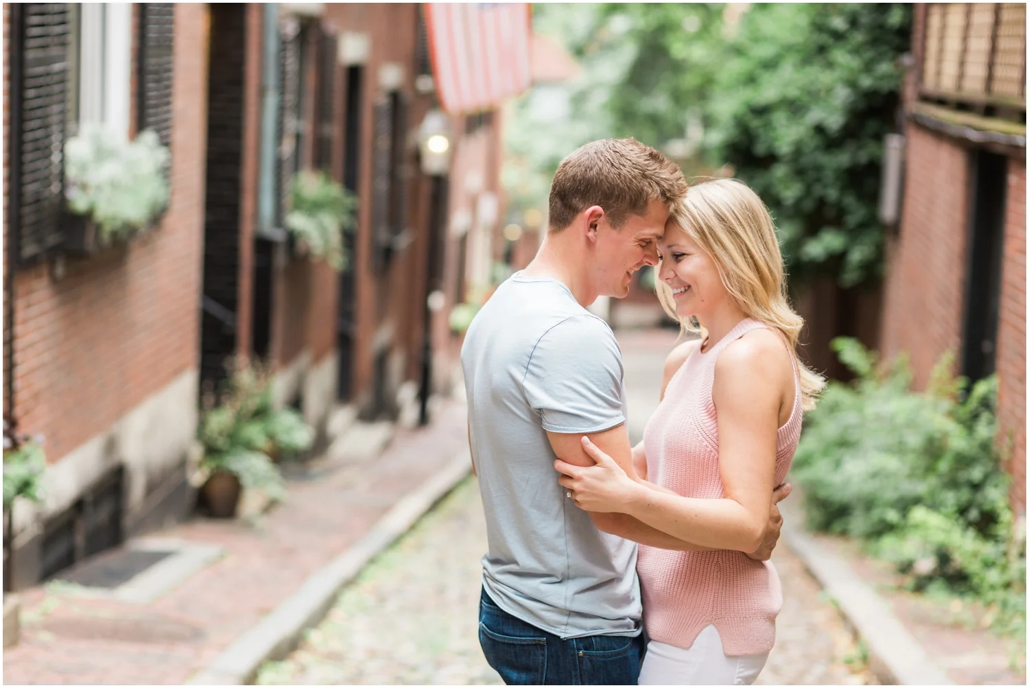 Beacon Hill Engagement Session