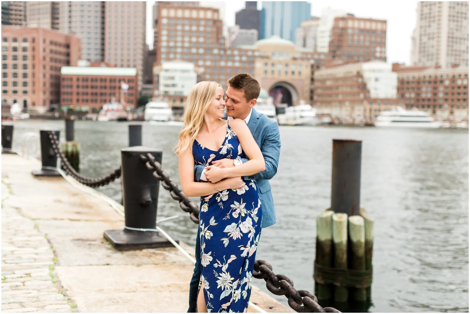 Boston Waterfront Engagement Session