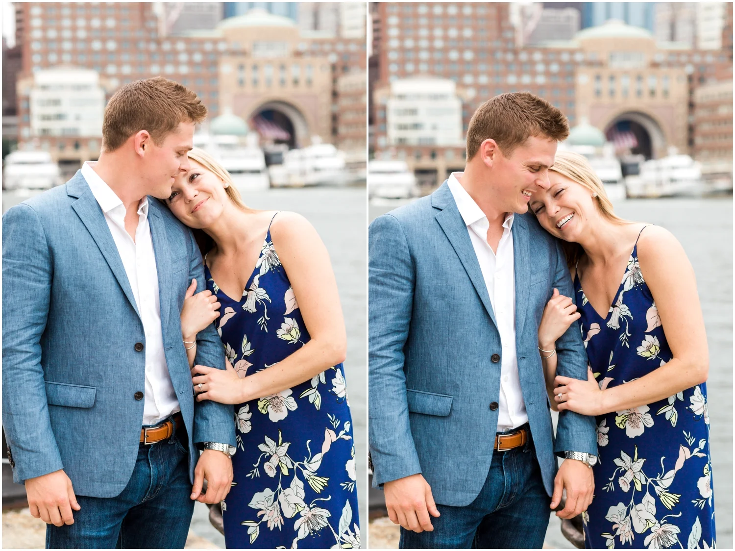 Boston Waterfront Engagement Session
