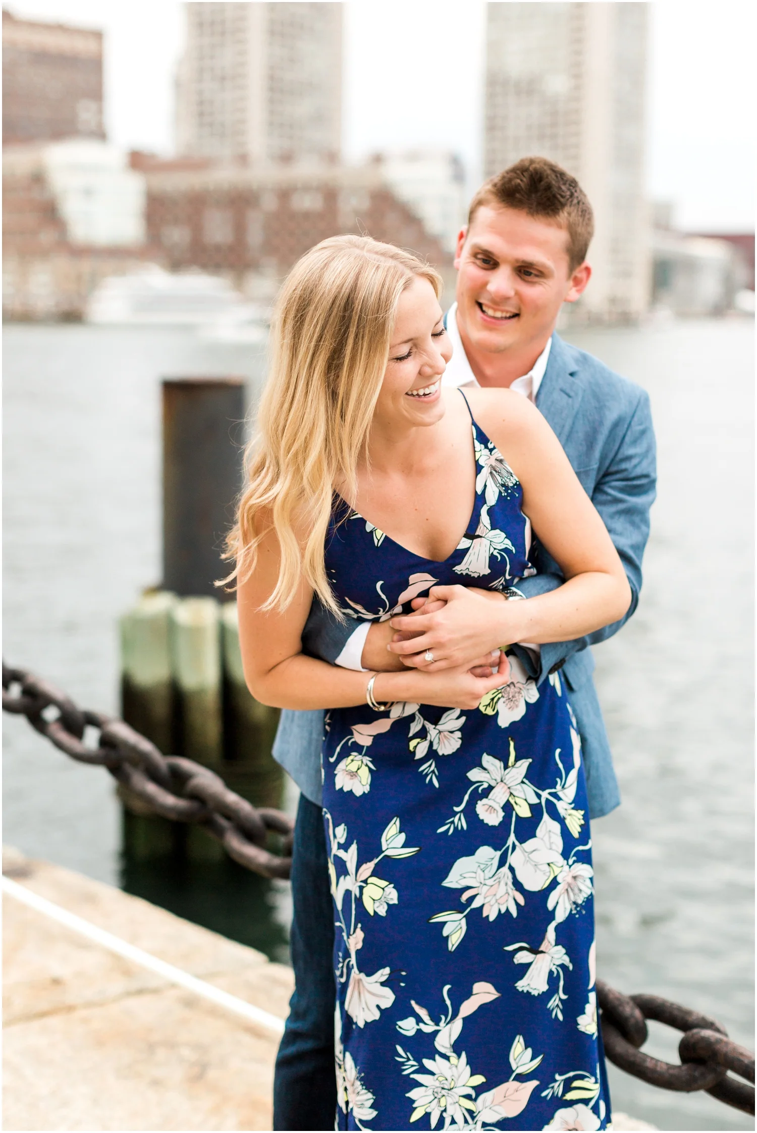 Boston Waterfront Engagement Session