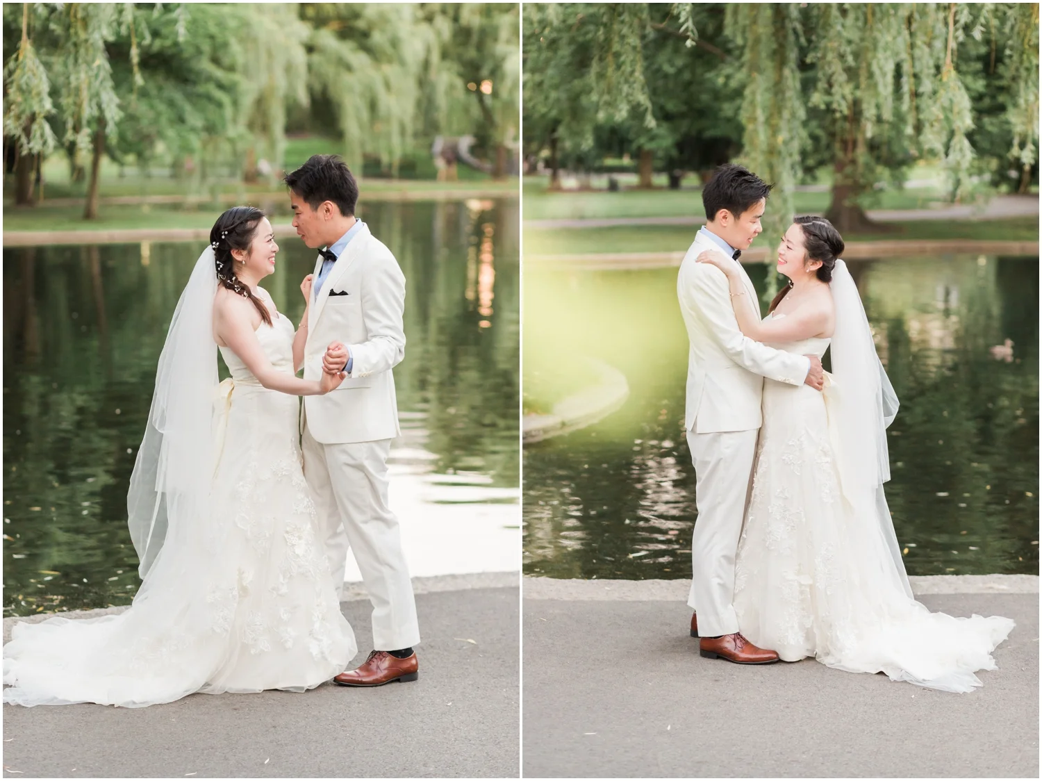 Boston Public Gardens Engagement Session // Boston Engagement Photographer