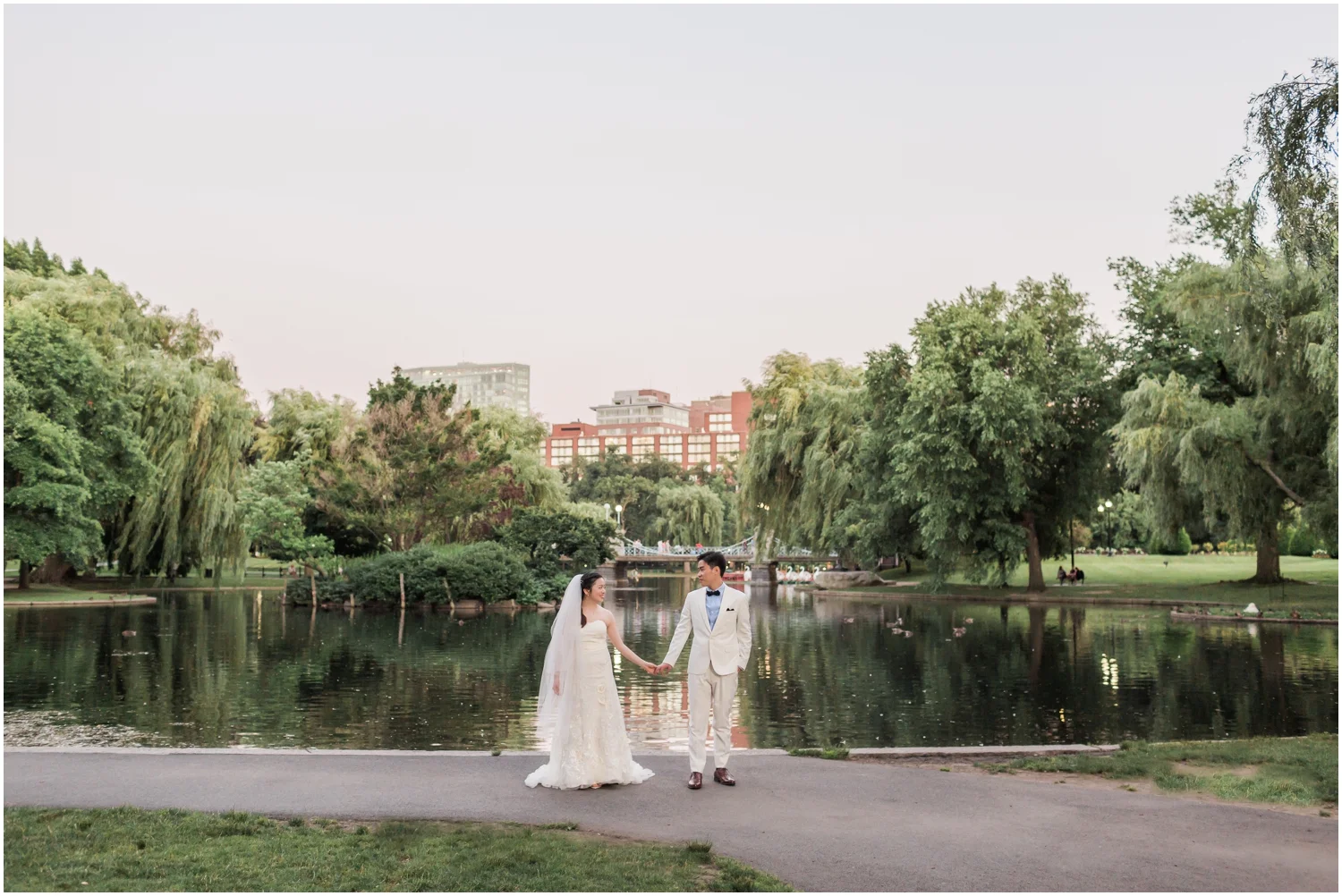 Boston Public Gardens Engagement Session // Boston Engagement Photographer