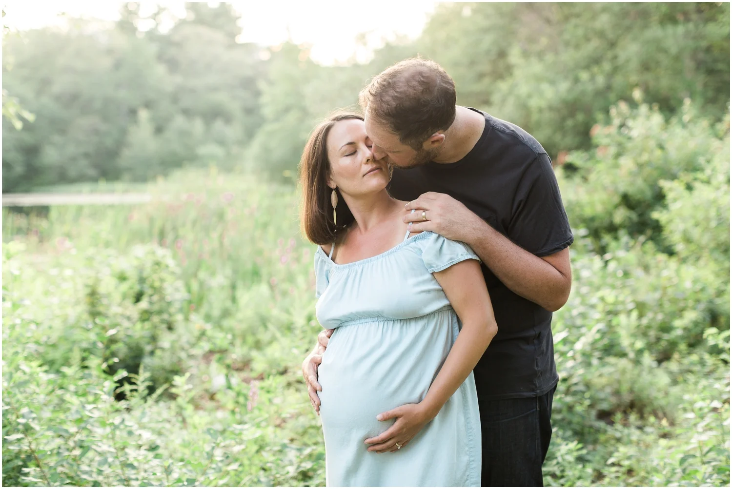 Lakeside Maternity Session + Boston Maternity Photographer