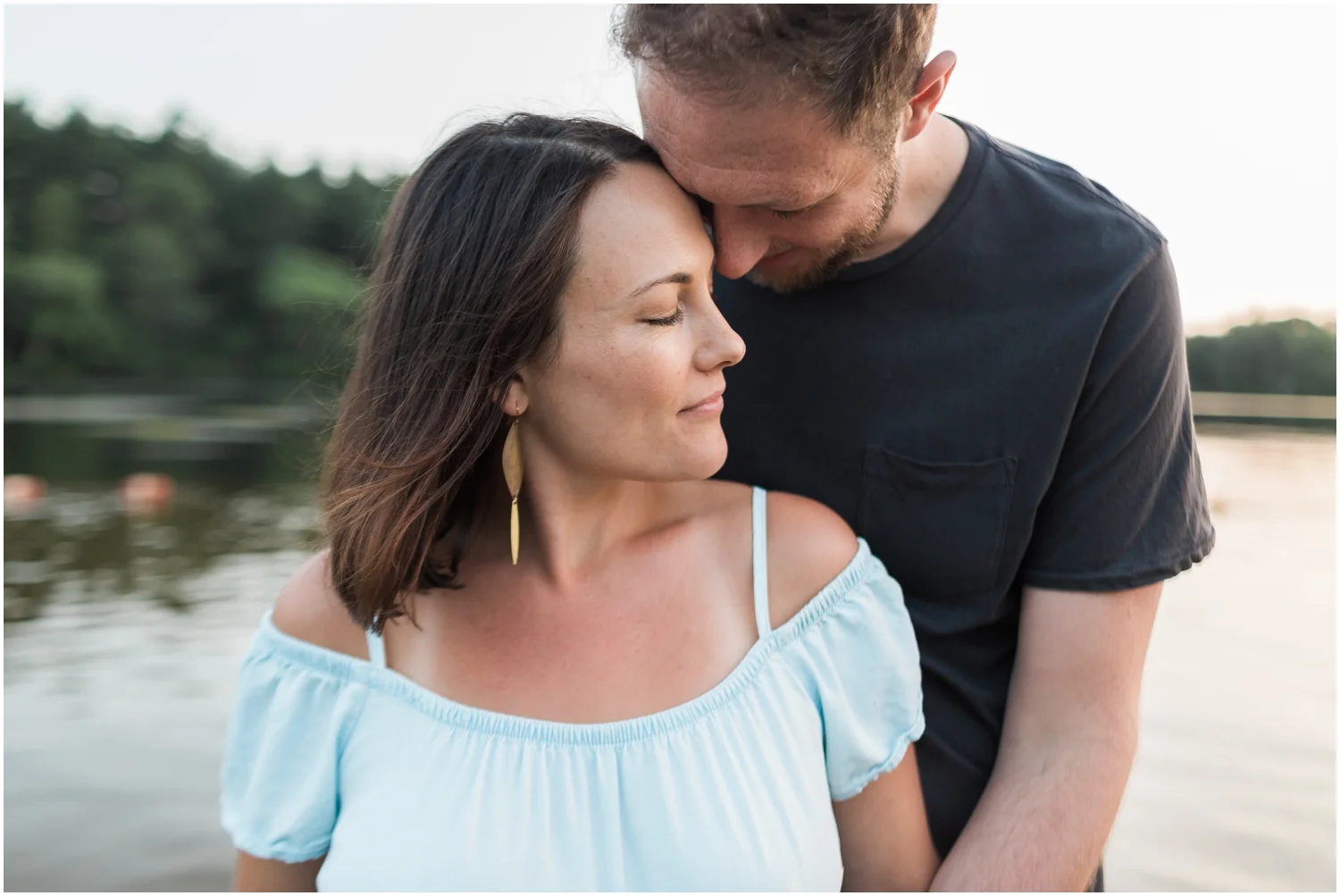 Lakeside Maternity Session + Boston Maternity Photographer