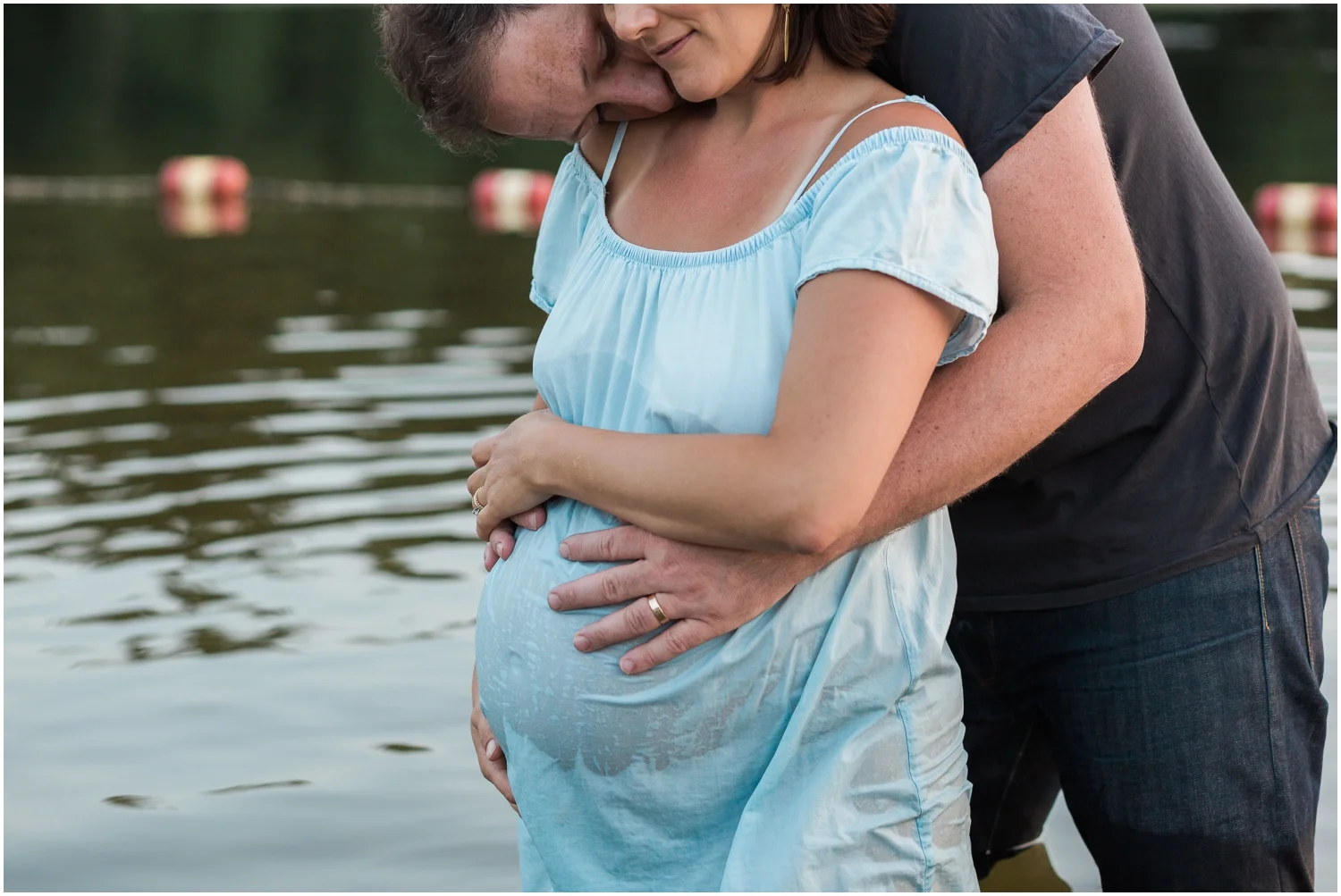 Lakeside Maternity Session + Boston Maternity Photographer