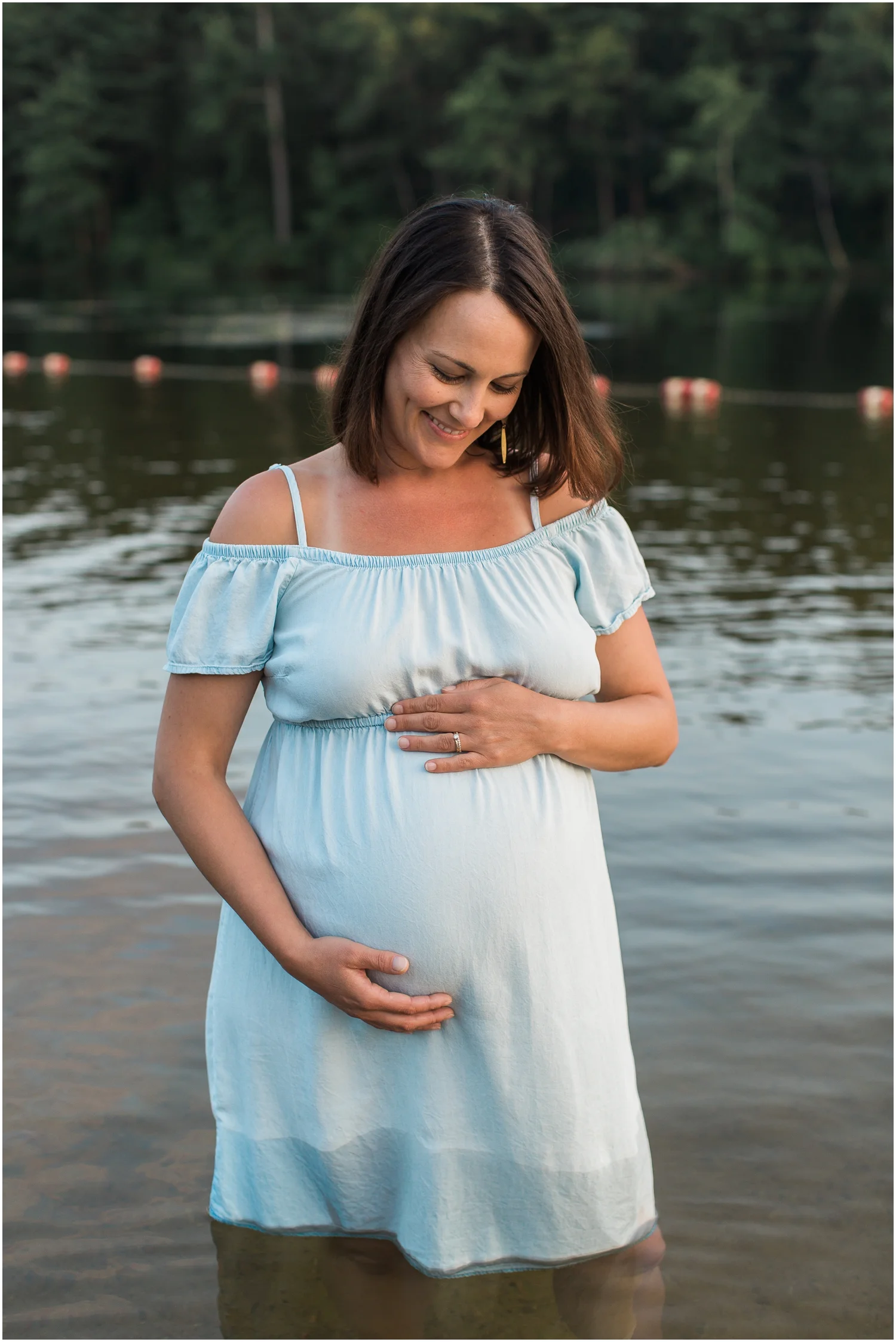 Lakeside Maternity Session + Boston Maternity Photographer
