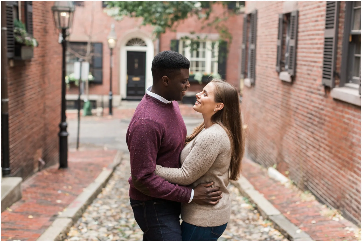 Beacon Hill Engagement Session // Boston Engagement Photographer