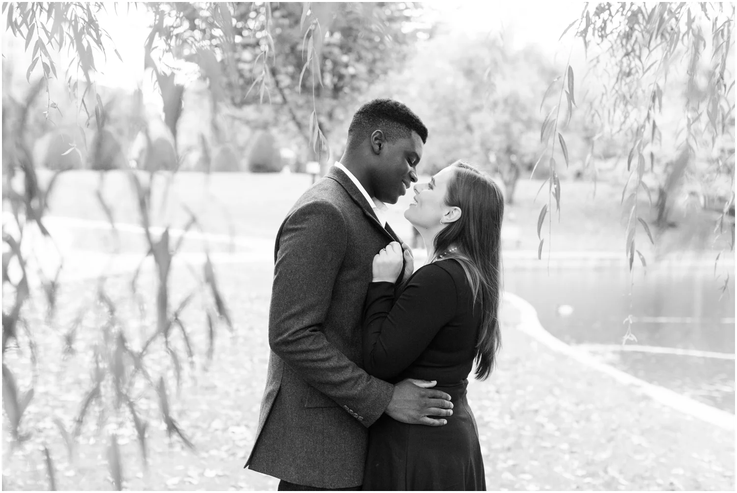 Boston Public Gardens Engagement Session // Boston Engagement Photographer