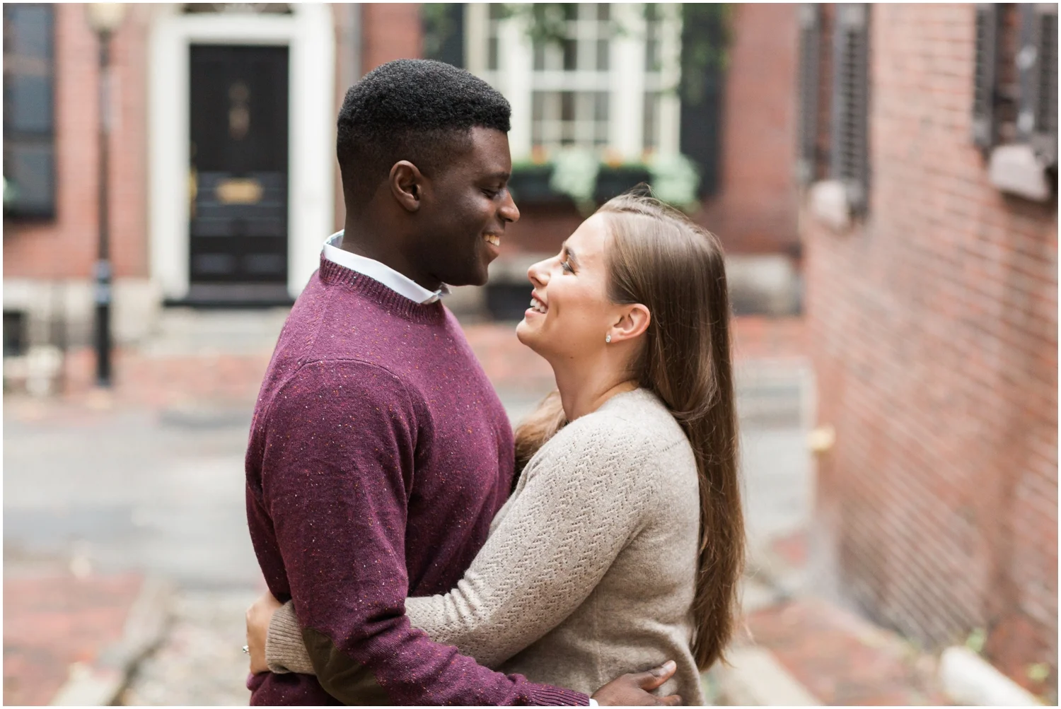 Beacon Hill Engagement Session // Boston Engagement Photographer
