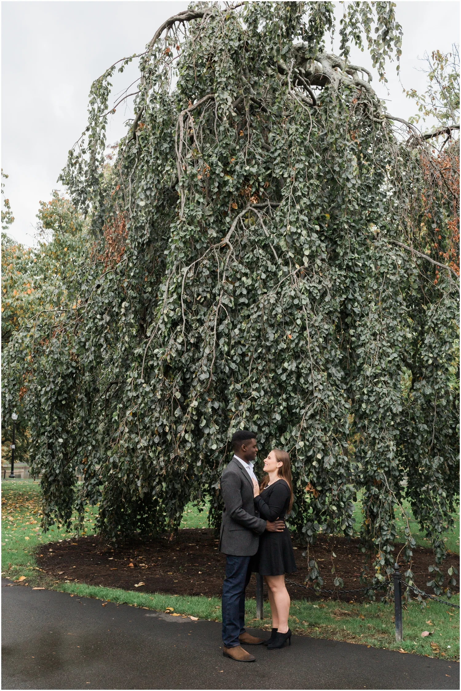 Boston Public Gardens Engagement Session // Boston Engagement Photographer