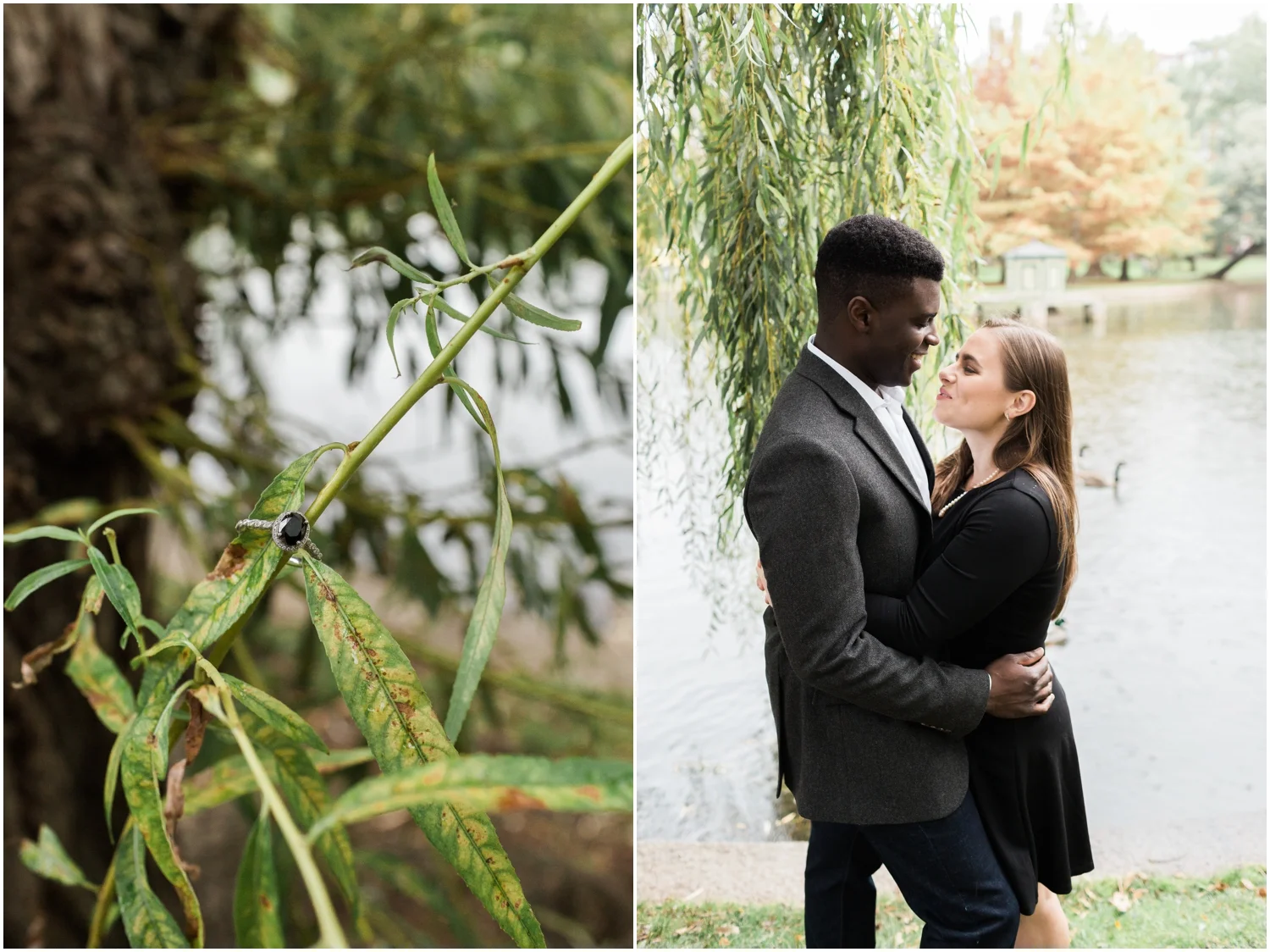 Boston Public Gardens Engagement Session // Boston Engagement Photographer
