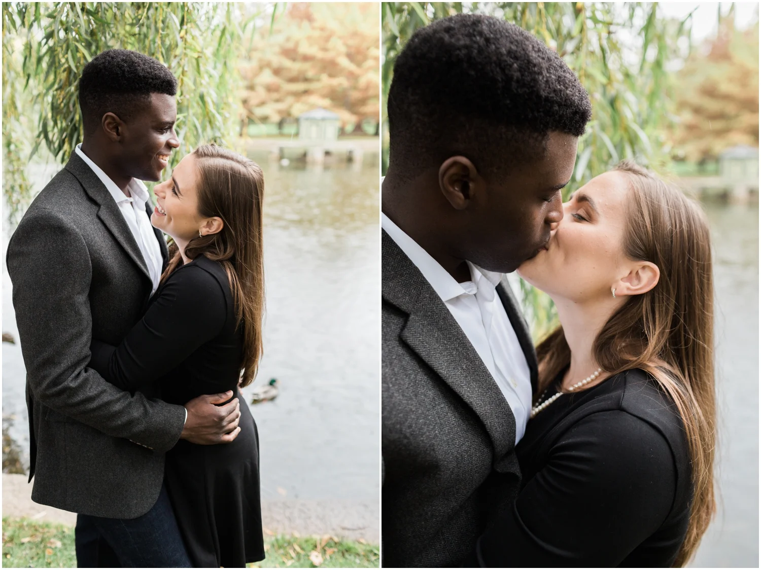 Boston Public Gardens Engagement Session // Boston Engagement Photographer