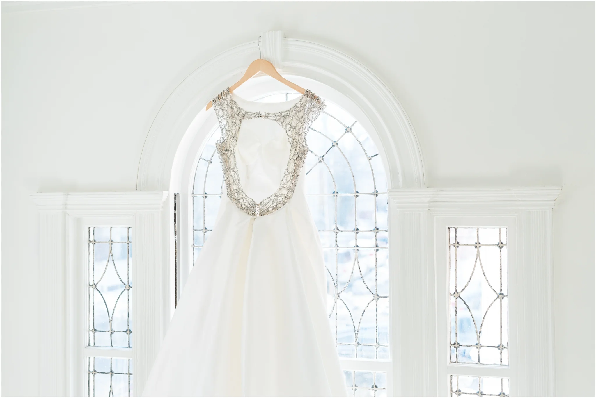 Wedding Dress in Window