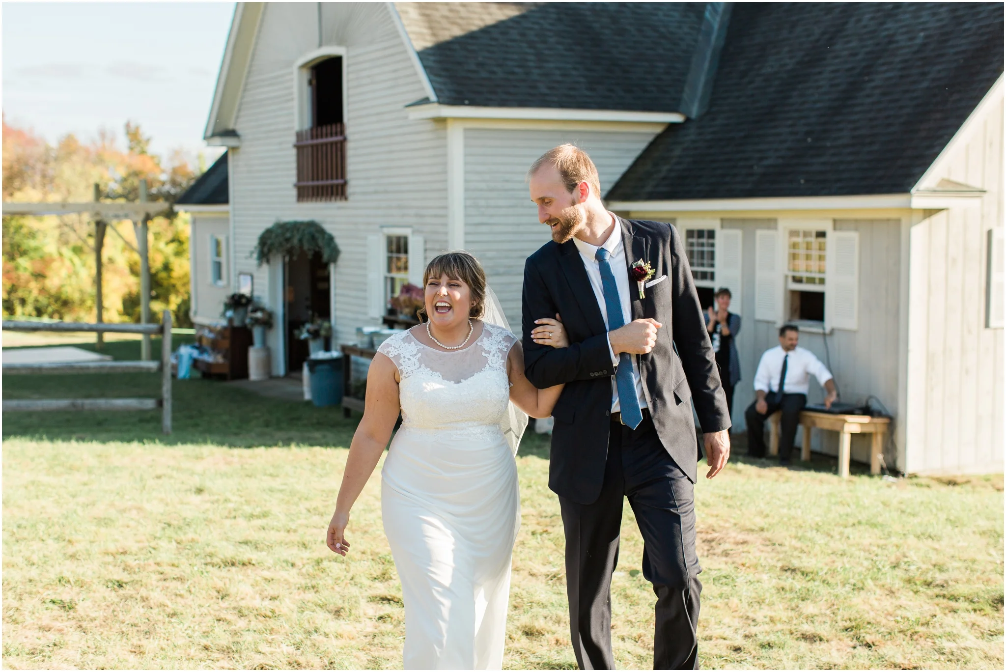 New Hampshire Backyard Wedding