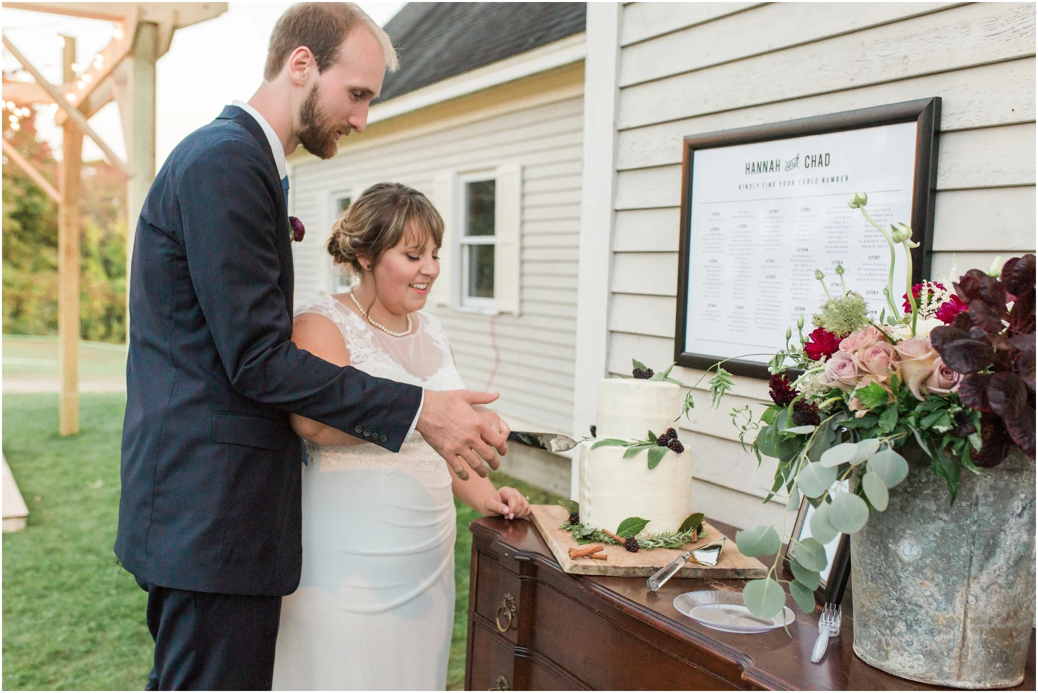 New Hampshire Backyard Wedding