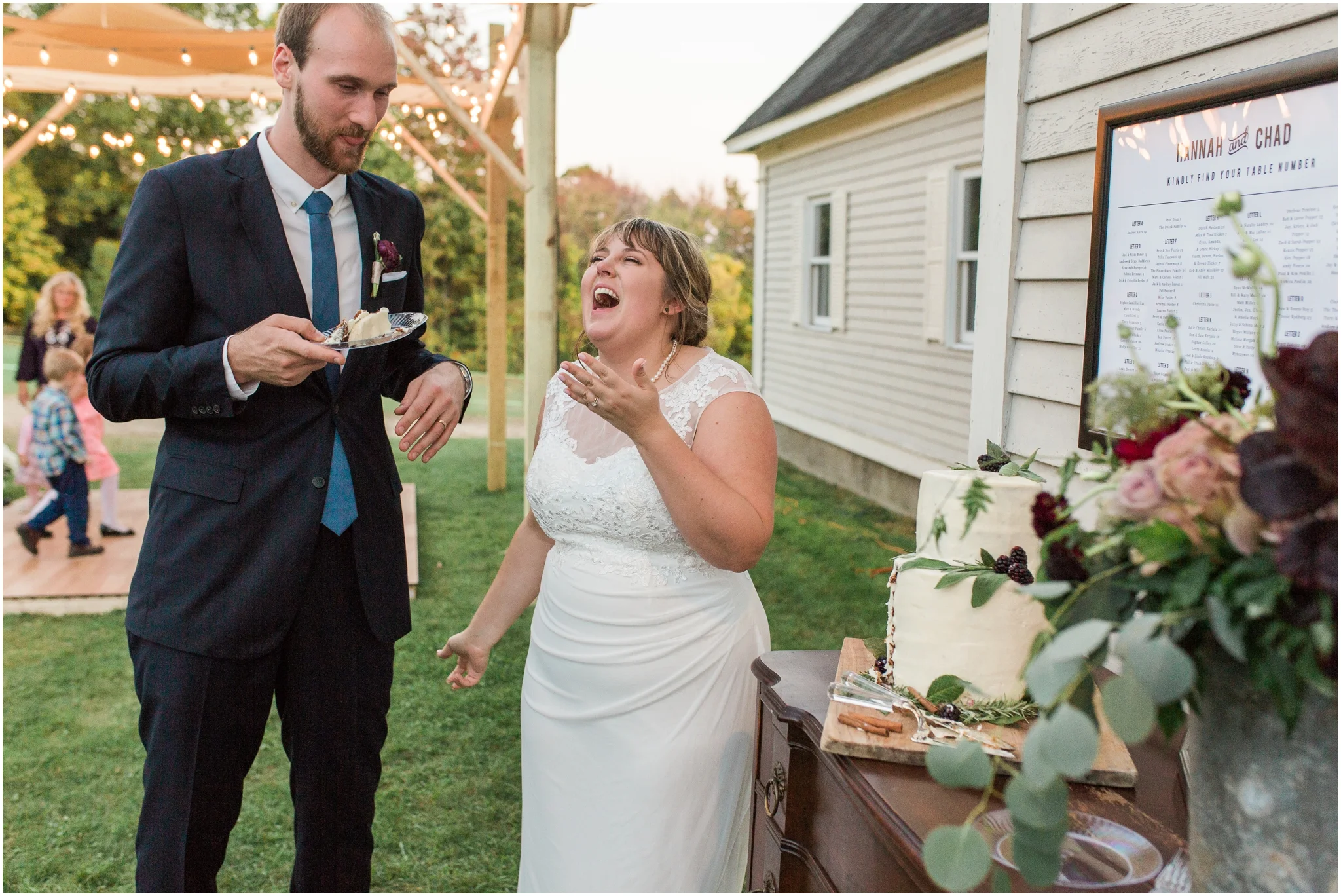 New Hampshire Backyard Wedding
