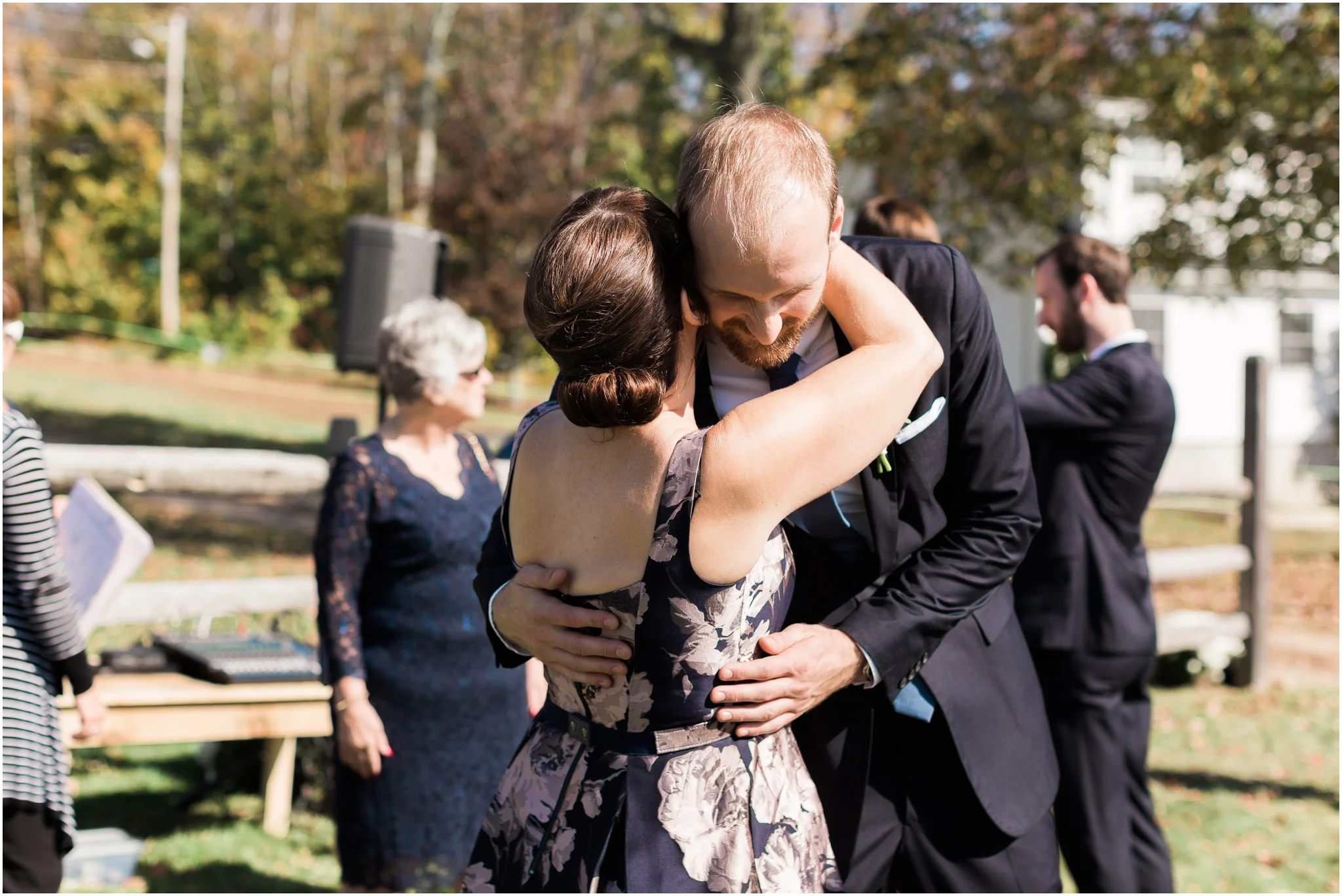New Hampshire Backyard Wedding