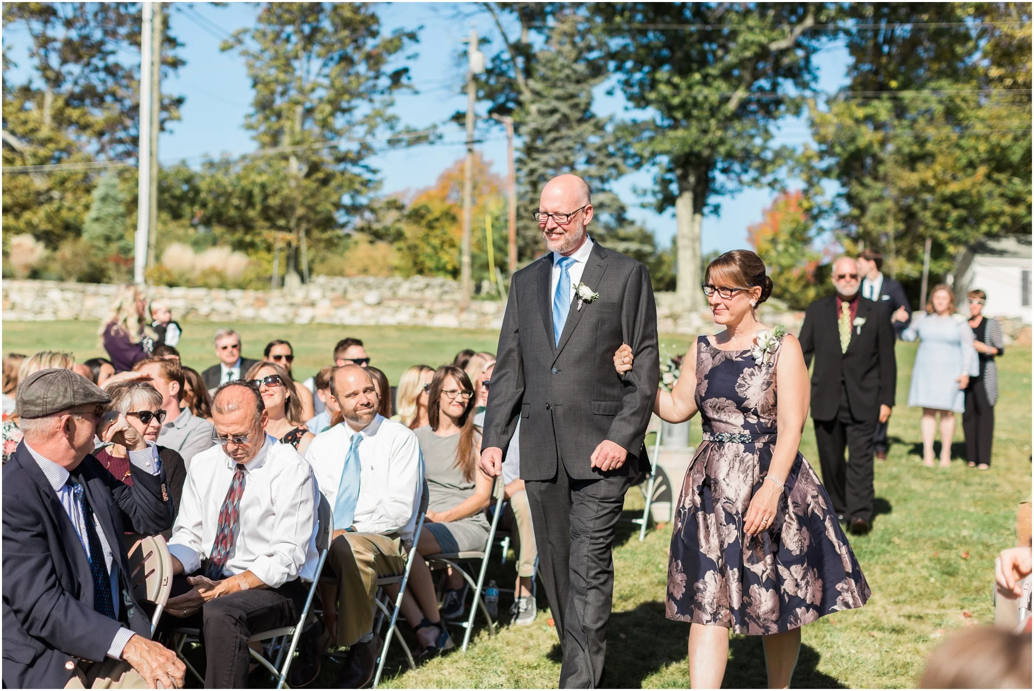 New Hampshire Backyard Wedding