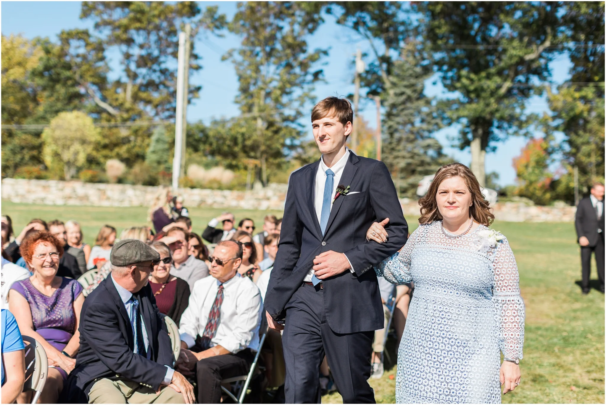New Hampshire Backyard Wedding