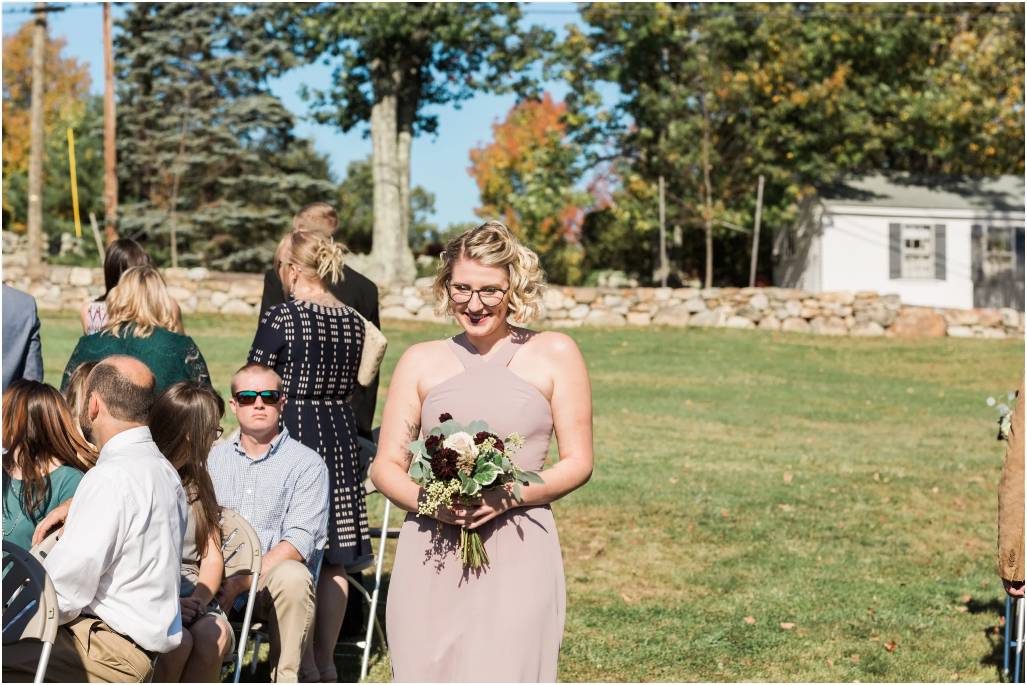 New Hampshire Backyard Wedding