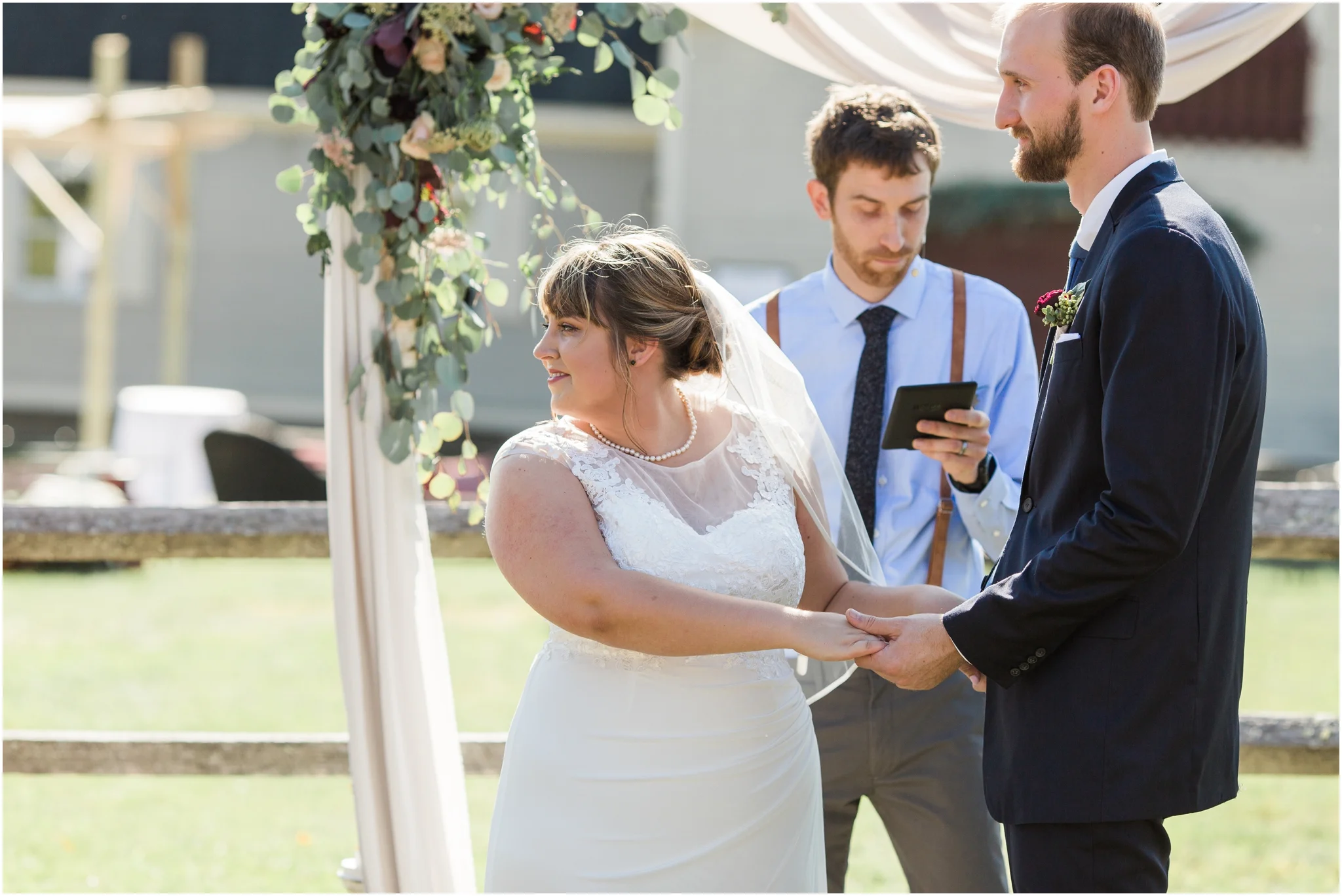 New Hampshire Backyard Wedding