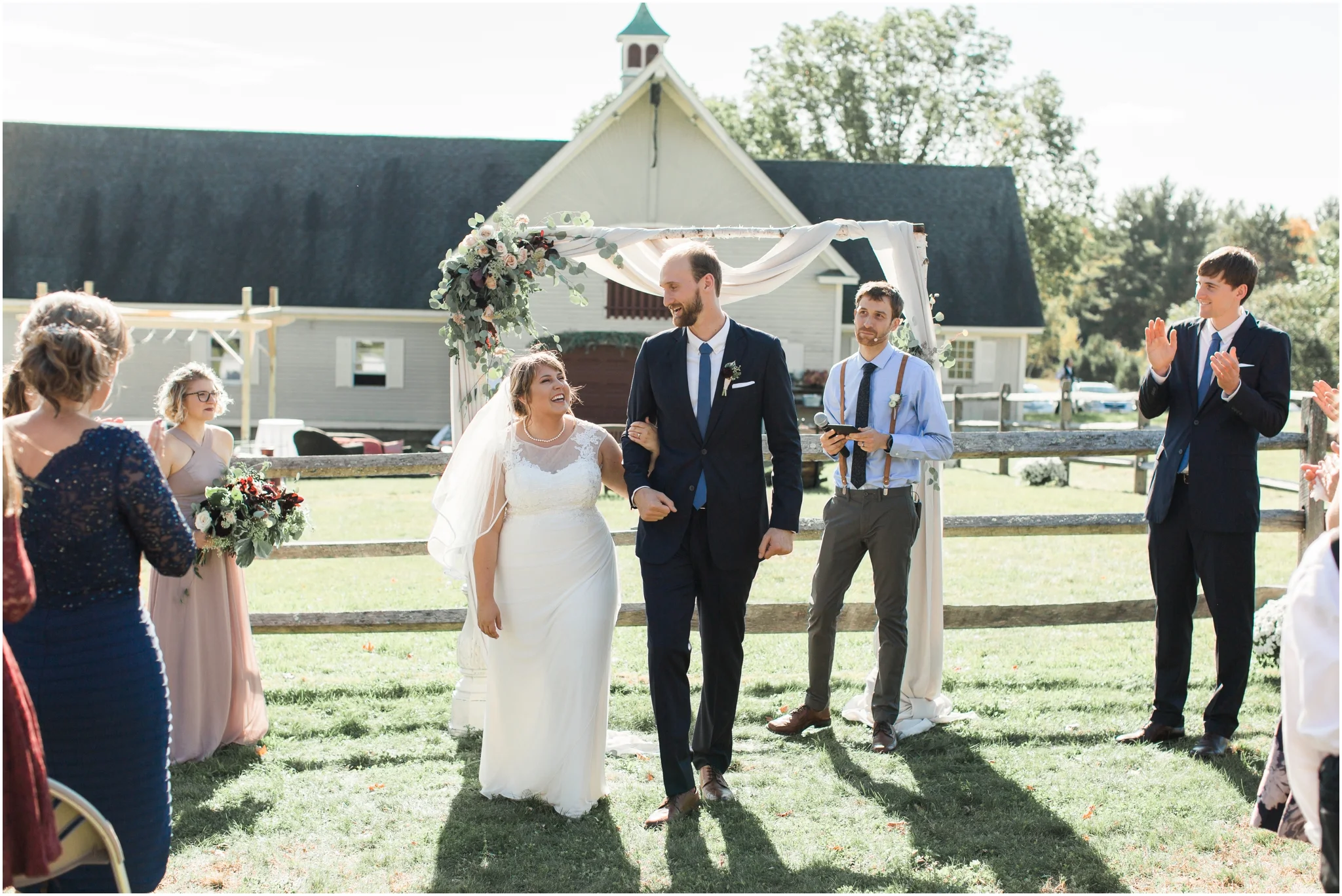 New Hampshire Backyard Wedding