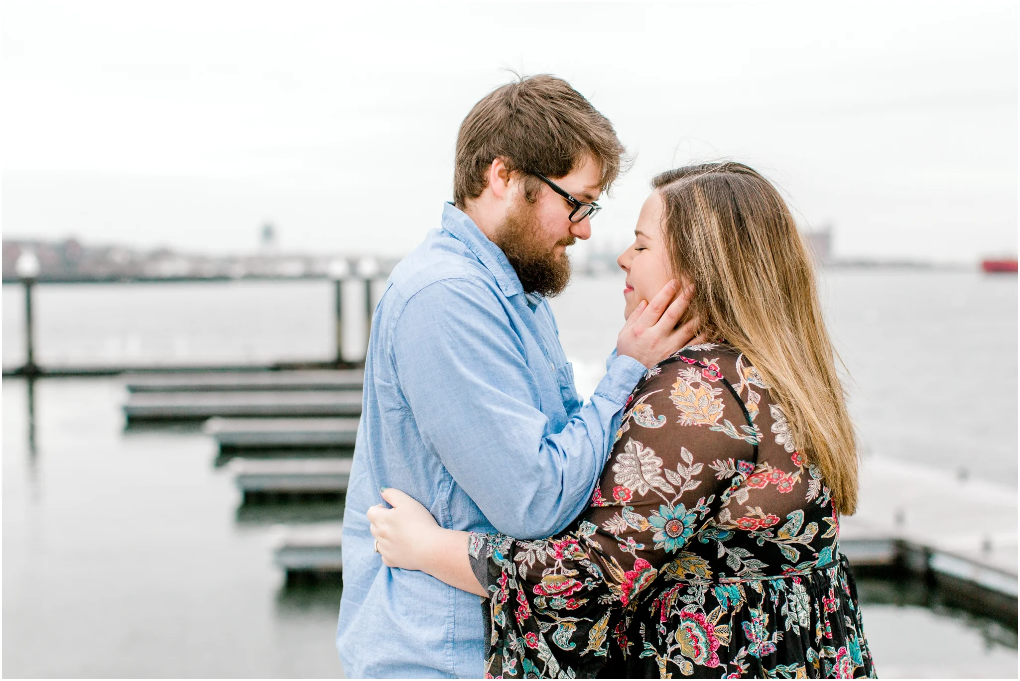 Boston Harbor Couples Session
