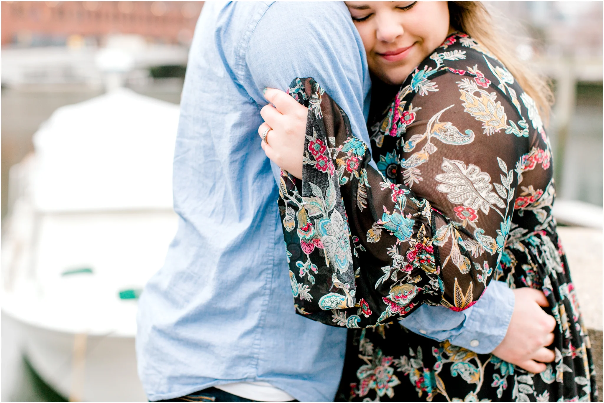 Boston Harbor Couples Session