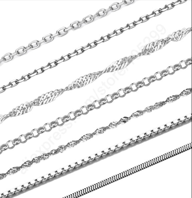  If you want a pendent necklace but don't care for the chain. I can switch the chain to one that you like better. These are silver plated and are in varying lengths.&nbsp; 