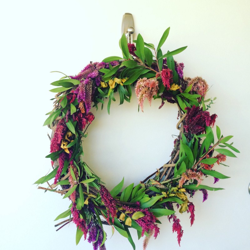 My wreath for 2016 autumnal equinox