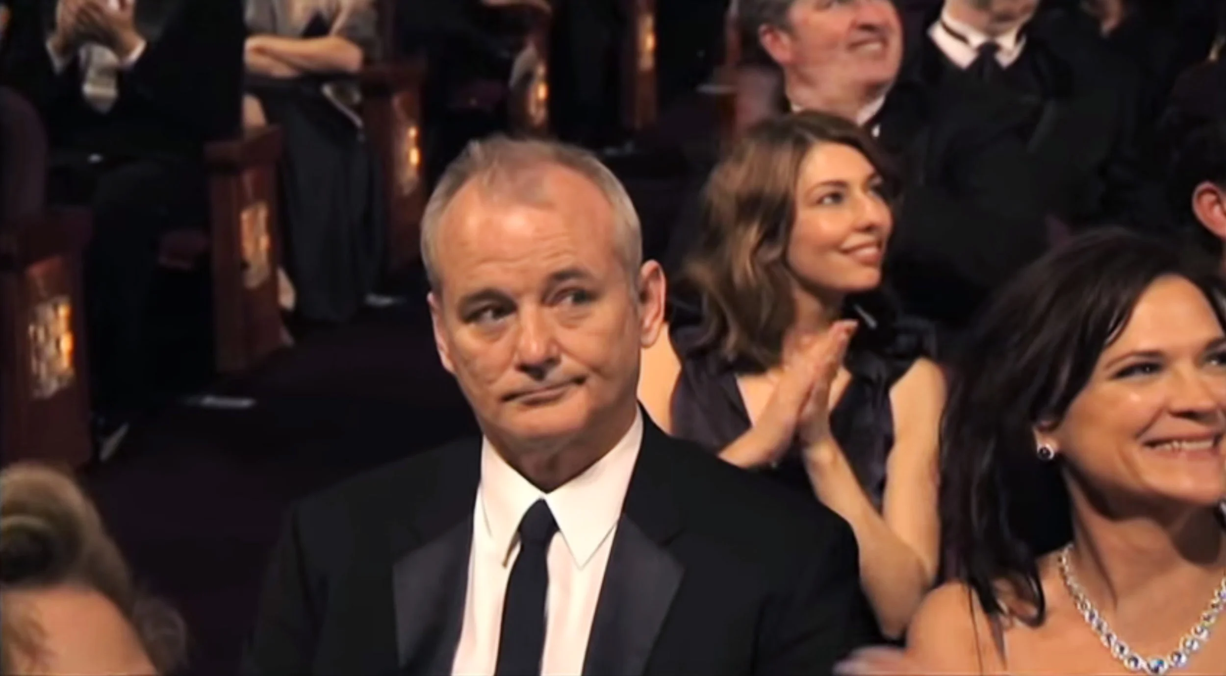 Bill Murray, when the other guy won. 