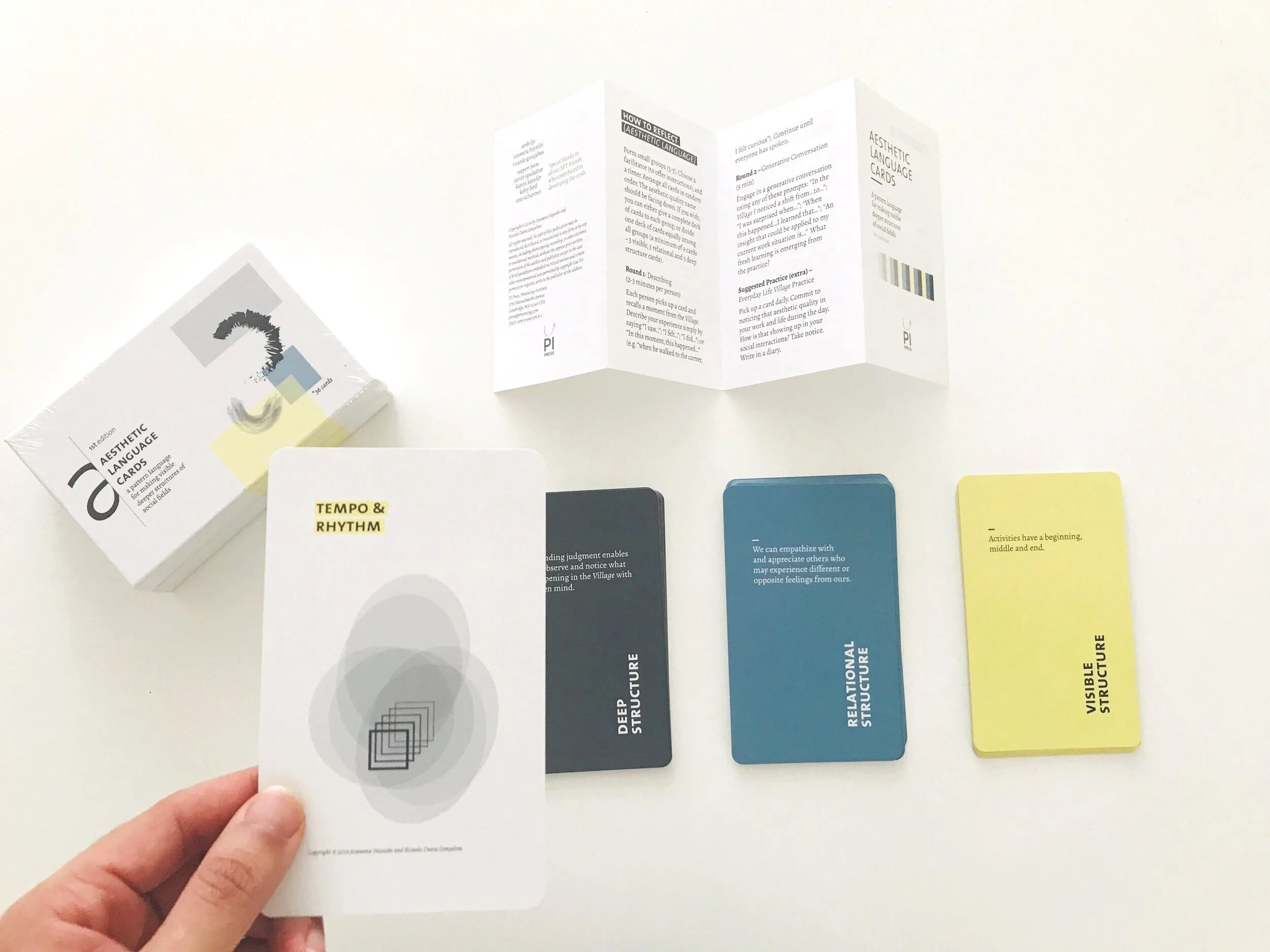 Aesthetic Language Cards.