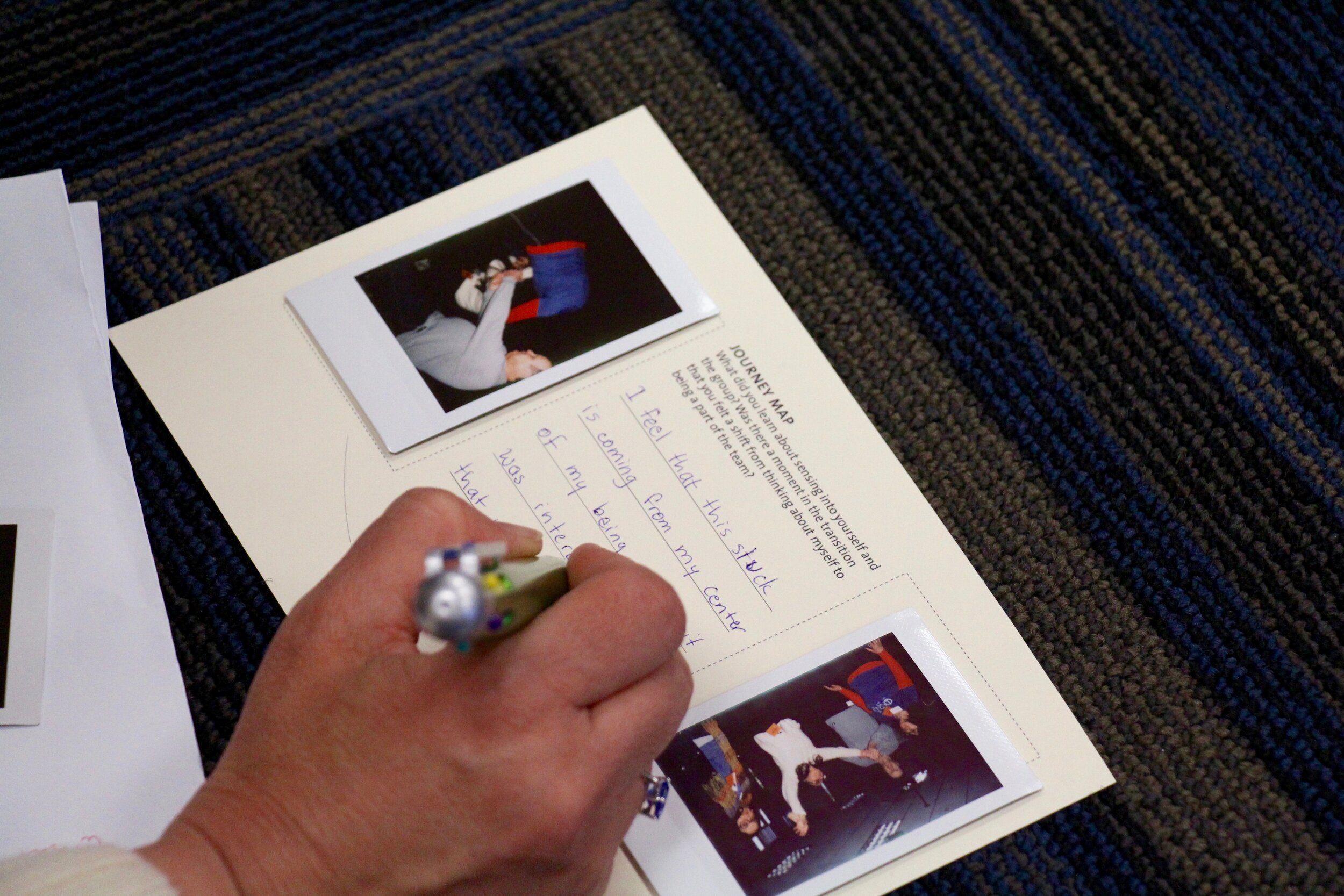 Teachers reflect on the journey of their embodied experience.