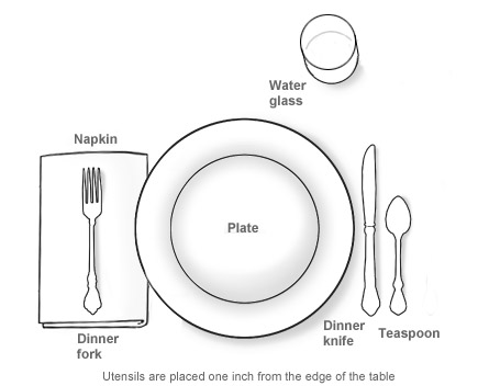 Casual Table Setting