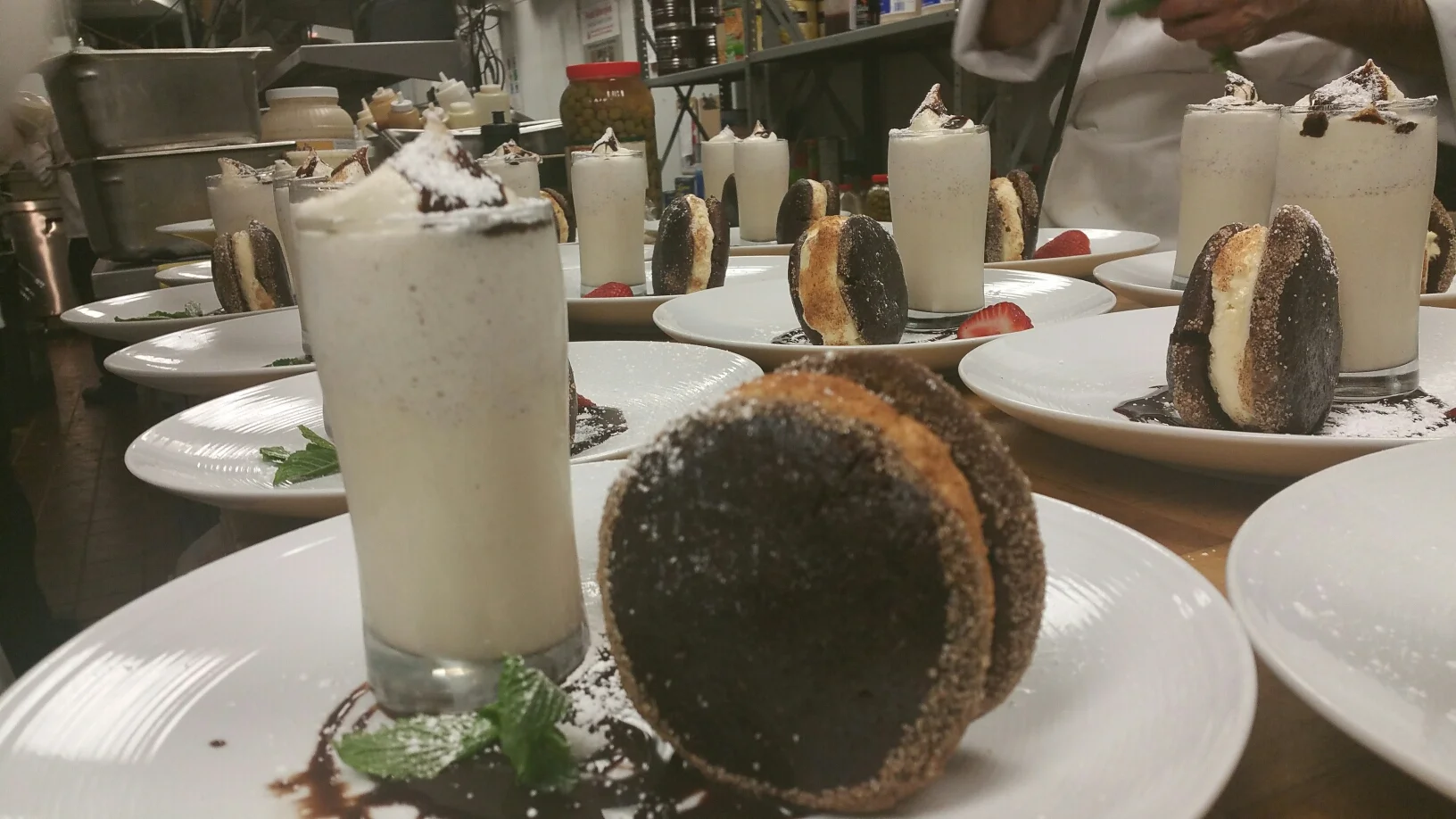 Ice cream sandwiches aren't just for kids! And the Bourbon Caramel Shake makes adulting fun!