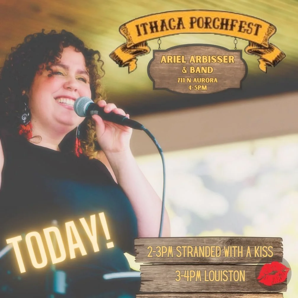 IT&rsquo;S PORCHFEST DAY

2pm Stranded 
3pm Louiston 
4pm MY BAND 

@porchfestithaca @louistonlouiston #fallcreek #porchfest #ithaca #newmusic #bestday #dontmissit