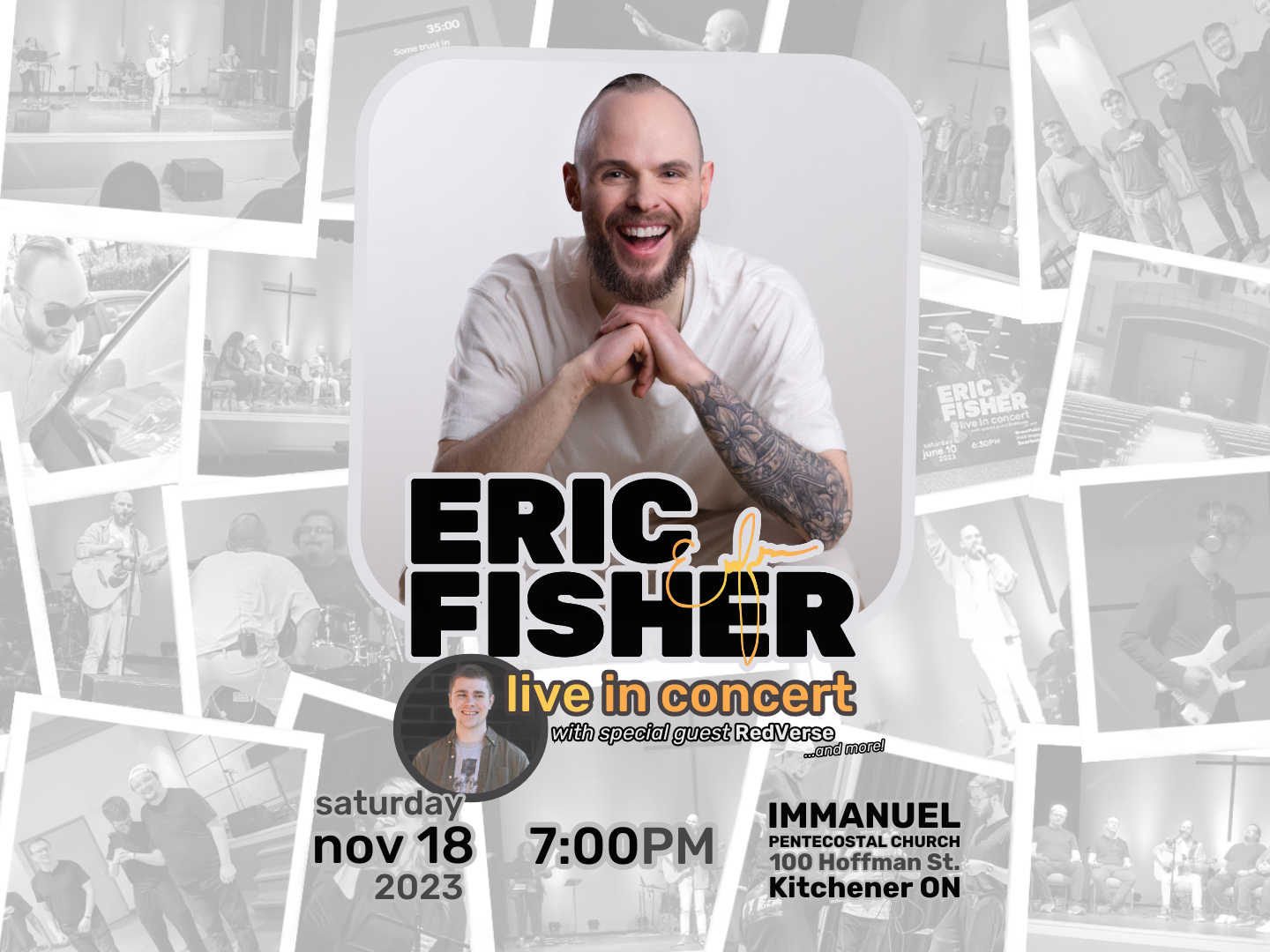 Eric Fisher with special guest "Red Verse"