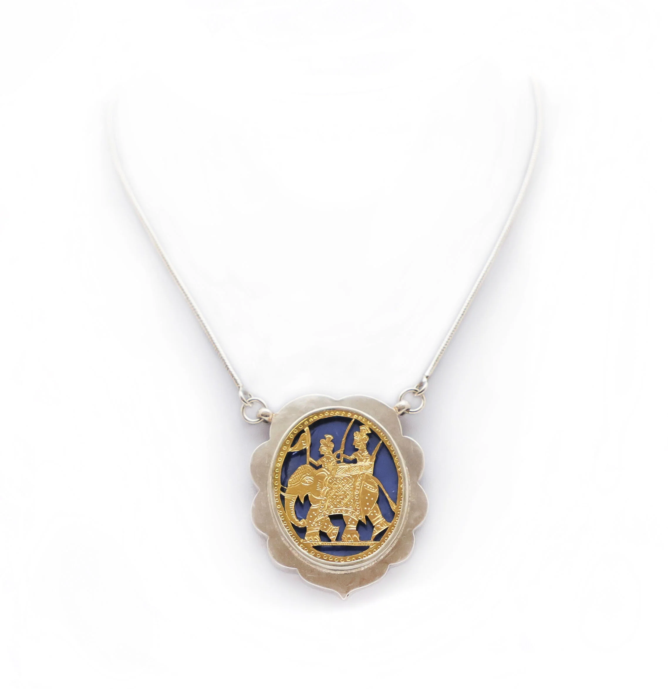 Elephant Procession Necklace