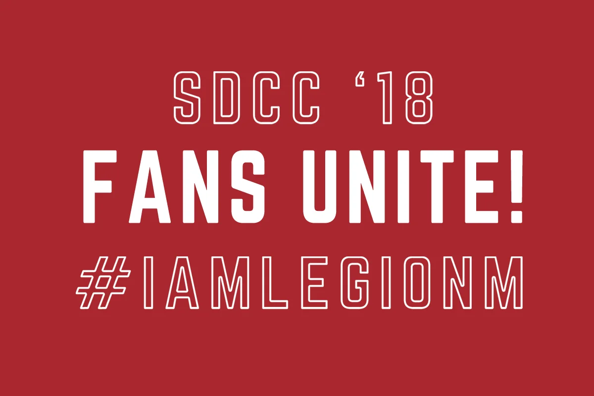 Fans Unite at SDCC 2018