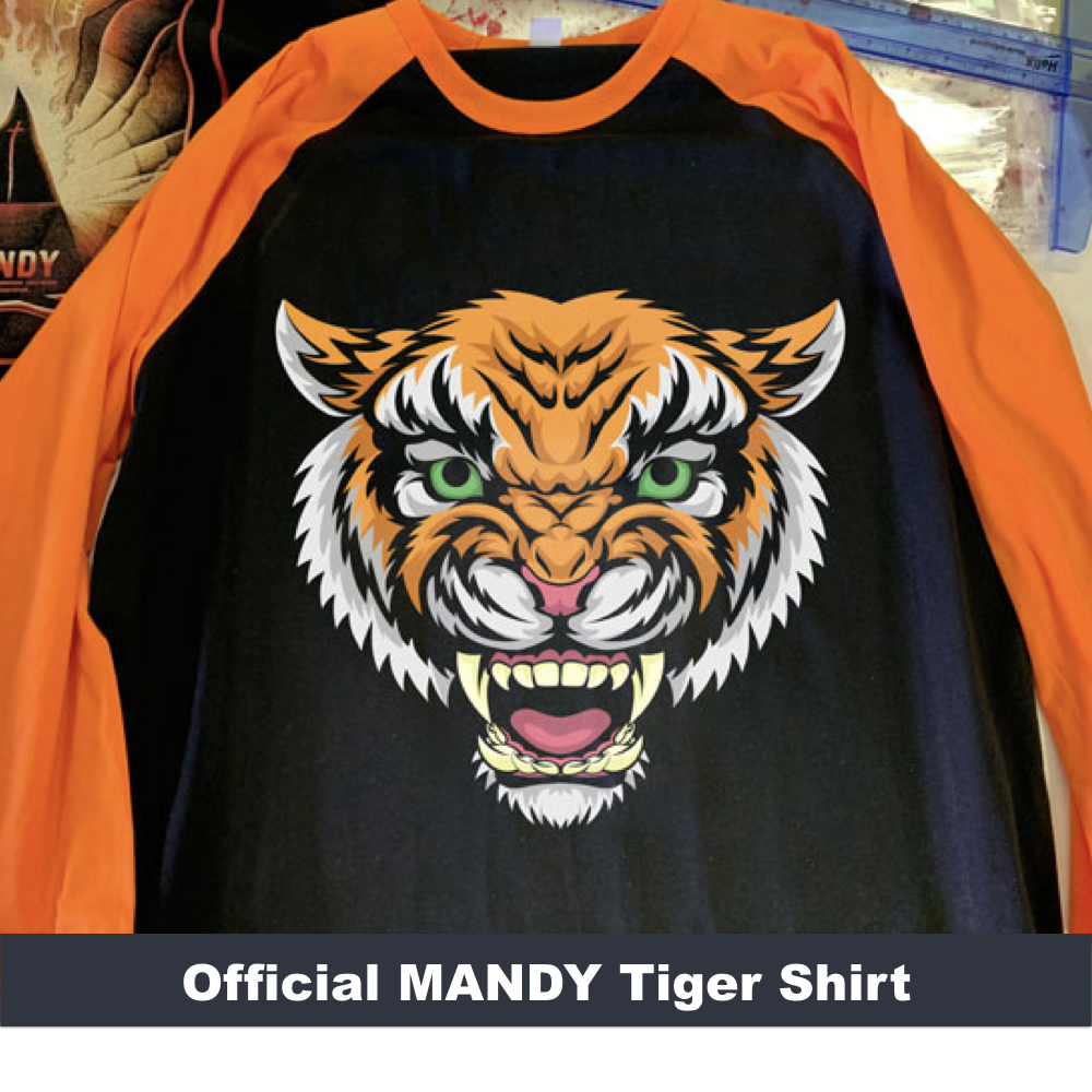 mandy movie tiger shirt