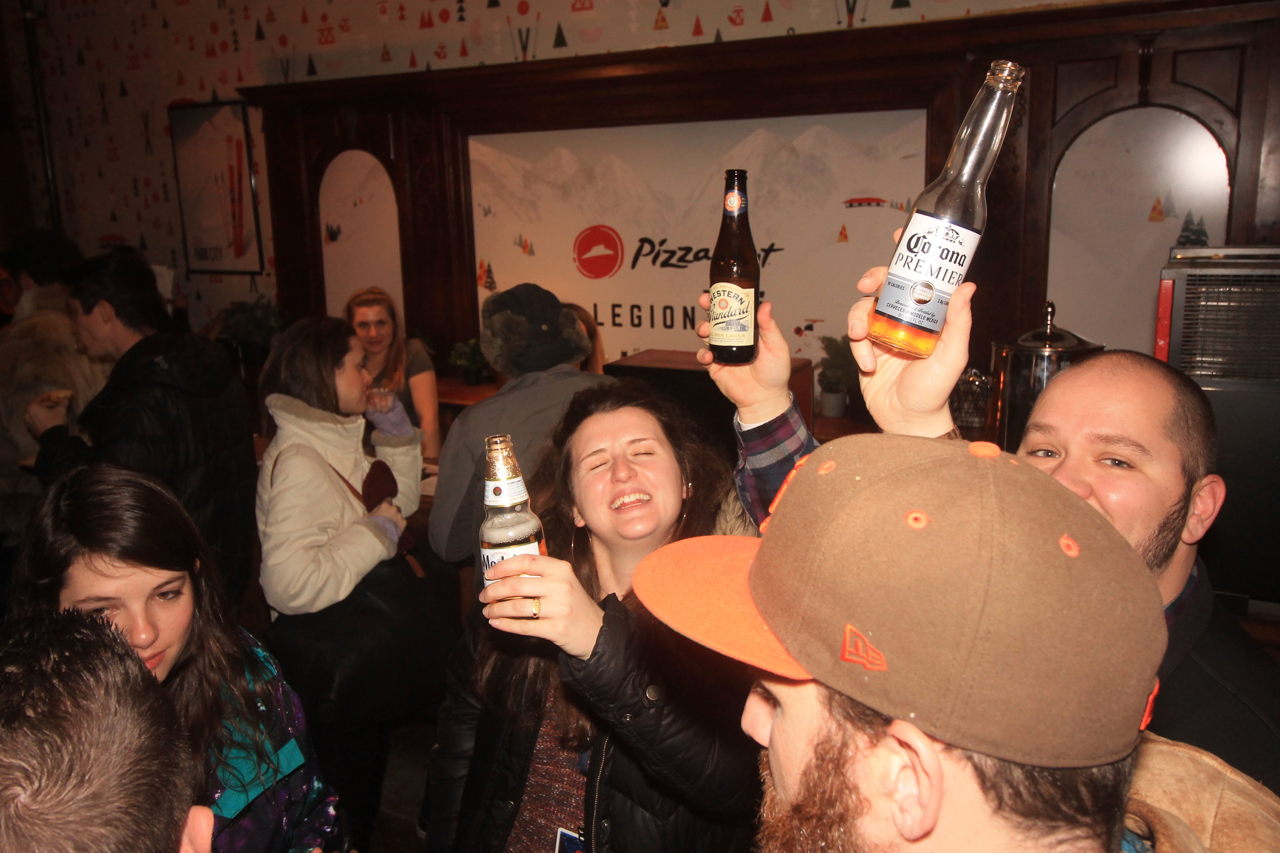  It’s always a party with free Constellation Brands beer! 